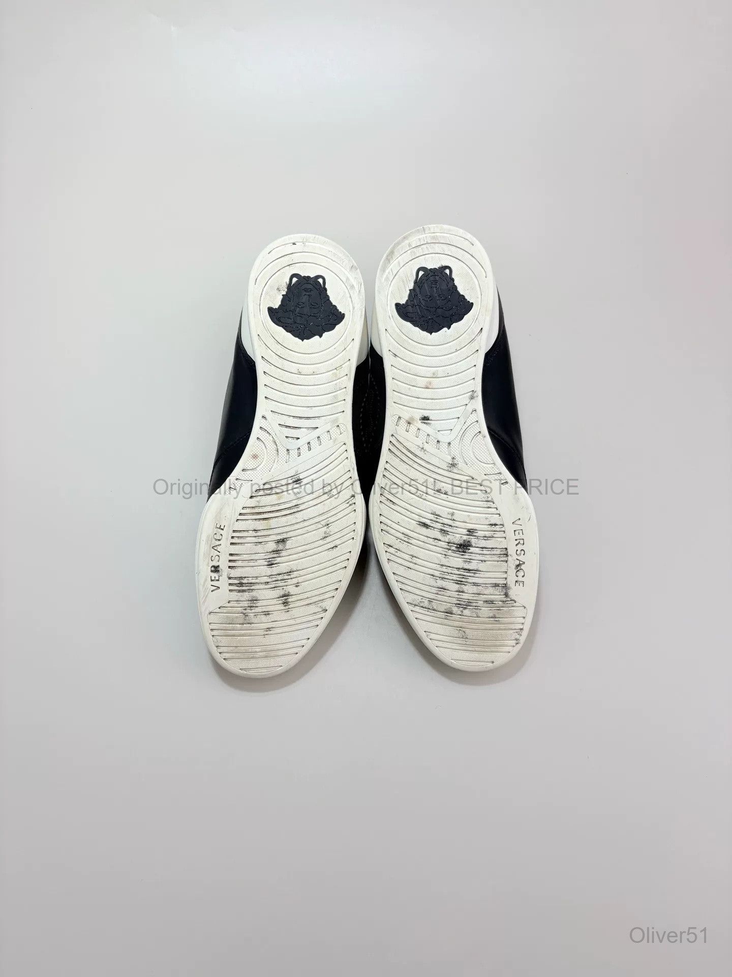 Versace Versace Medusa Black Skate Sneakers Luxury BFAJBCD357 Size US 8.5 / IT 38.5 - 7 Thumbnail
