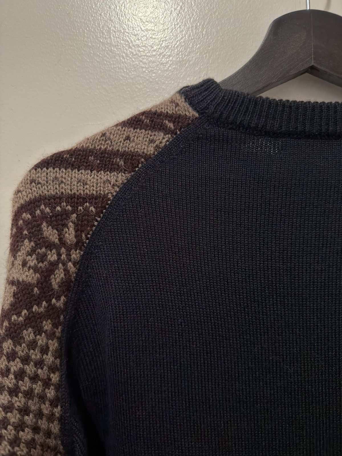 Dries Van Noten FW17 Split Nordic Knit Size US S / EU 44-46 / 1 - 5 Thumbnail