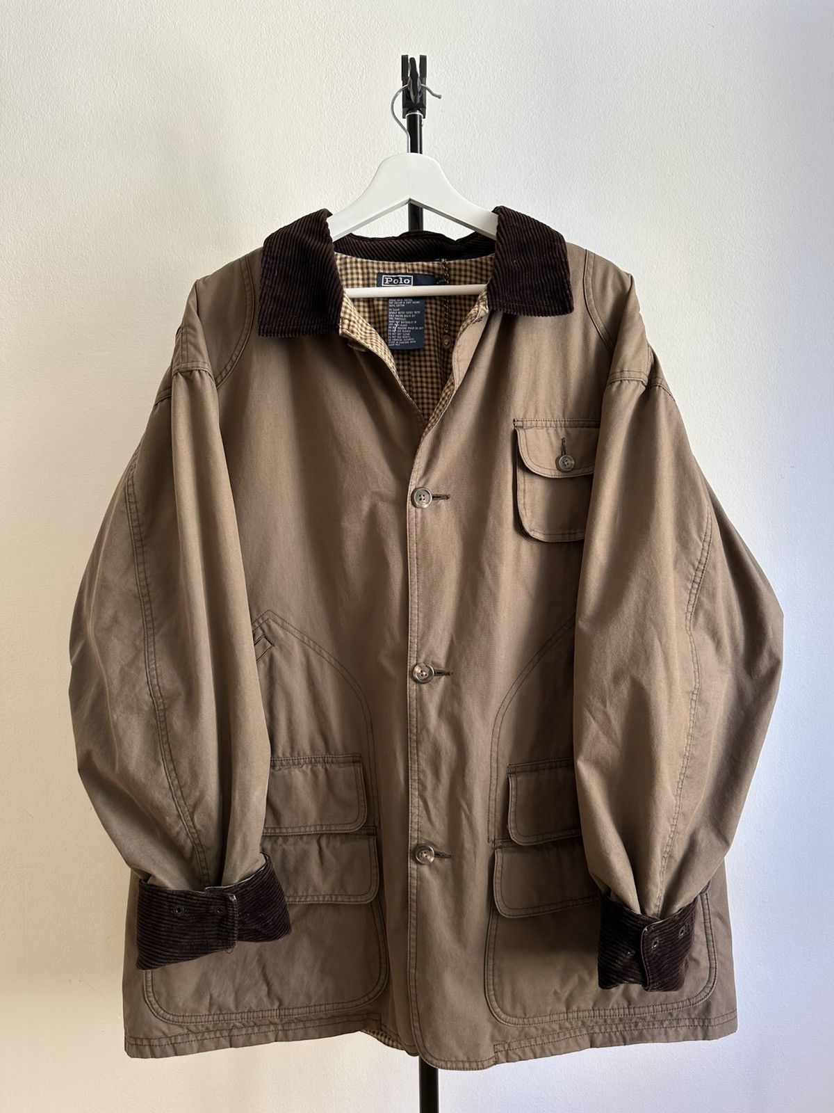 90s〜POLO RALPH LAUREN FISHUNTEX jacket Polo Ralph Lauren Polo Ralph Lauren Vintage Faded Fishermen Style