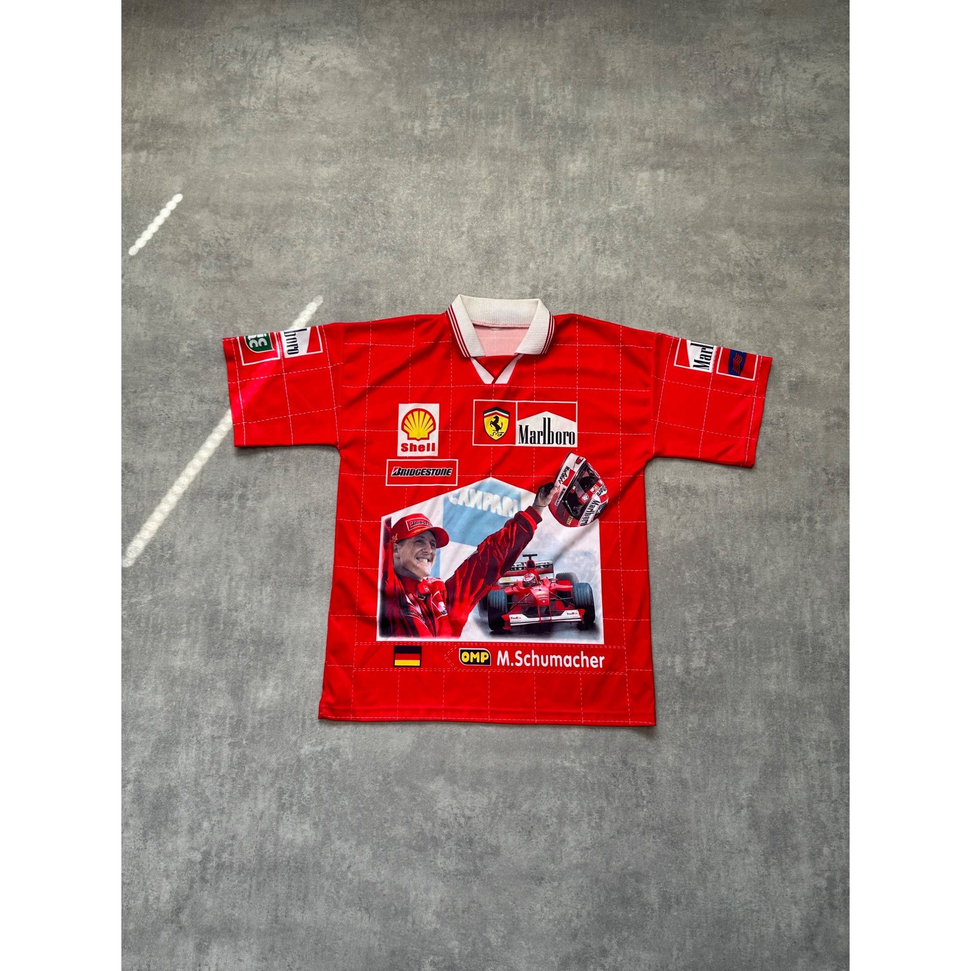 Shell Ferrari T Shirt | Grailed