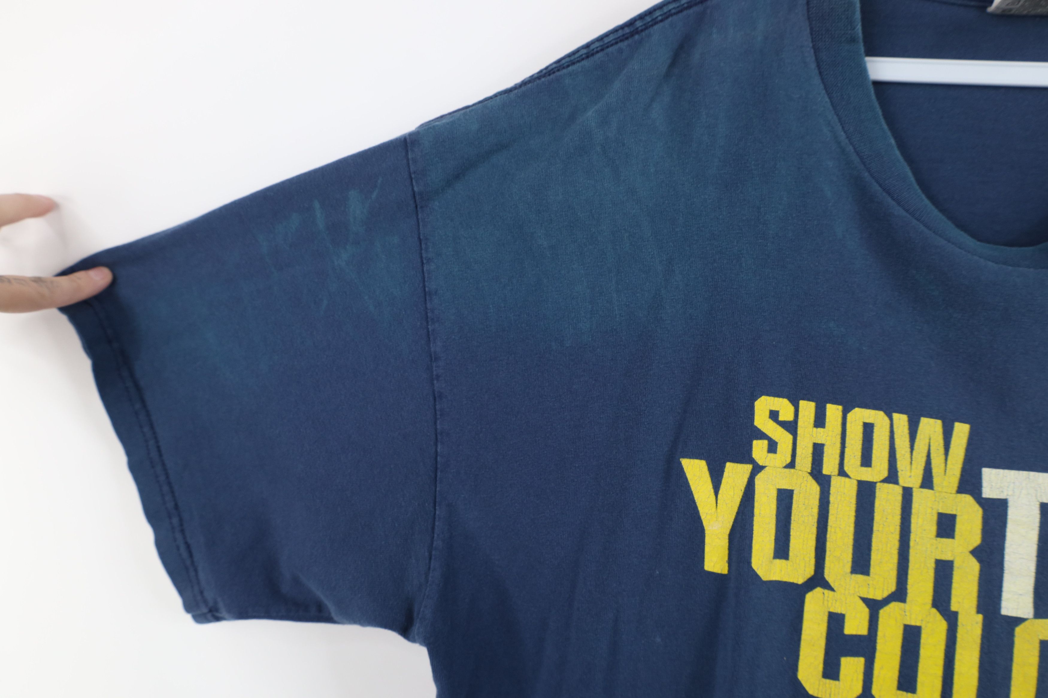 Nike Vintage Nike Scott Mini Swoosh University Michigan T-Shirt Size US XL / EU 56 / 4 - 9 Thumbnail