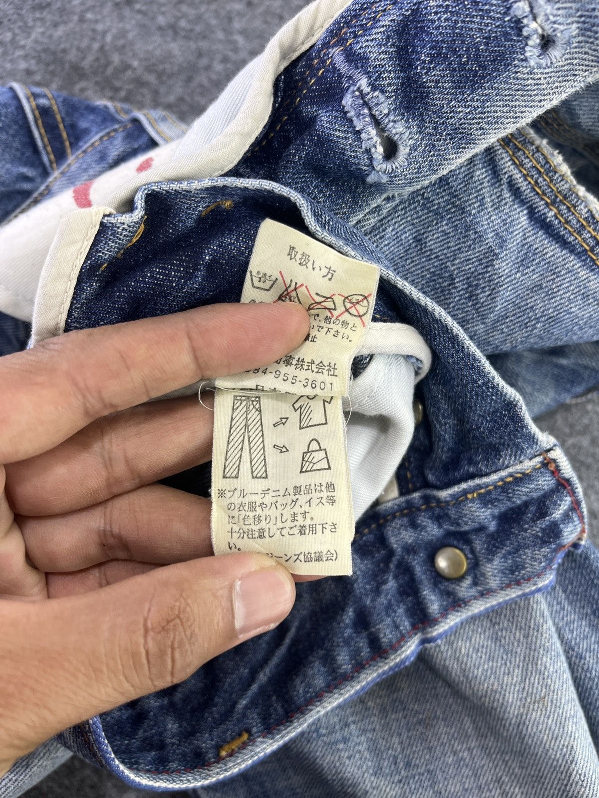 Japanese Brand Vintage Le Jean De Marithe Francois Girbaud Jeans - J963 Size US 32 / EU 48 - 10 Thumbnail