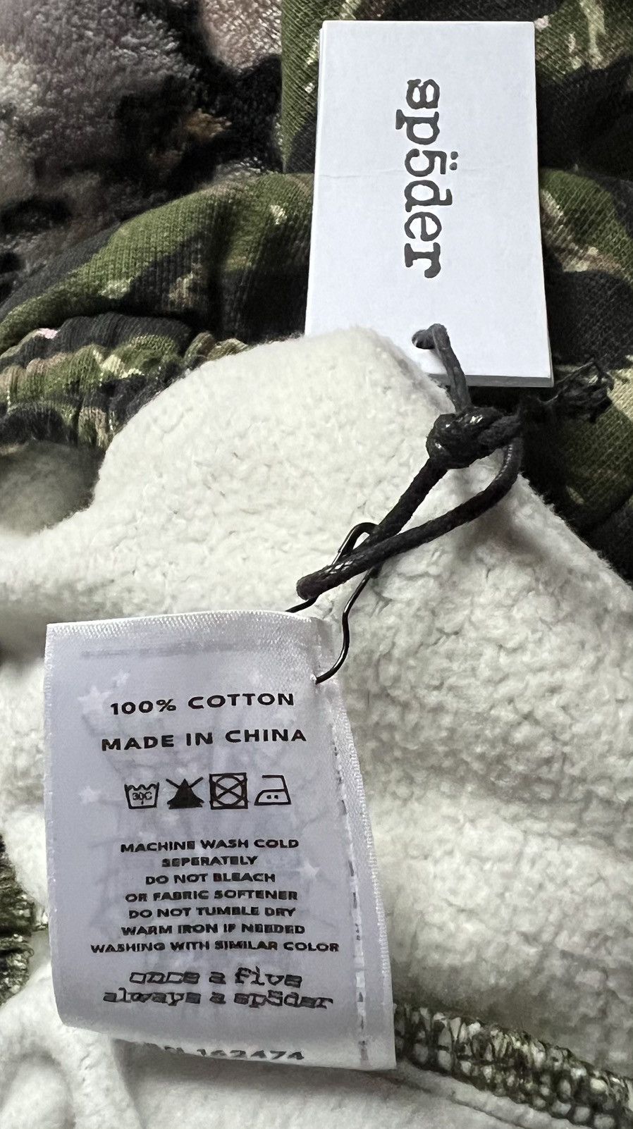 Sp5der SP5DER OG Web V2 Tiger Camo Sweatpants Size US 38 / EU 54 - 5 Thumbnail