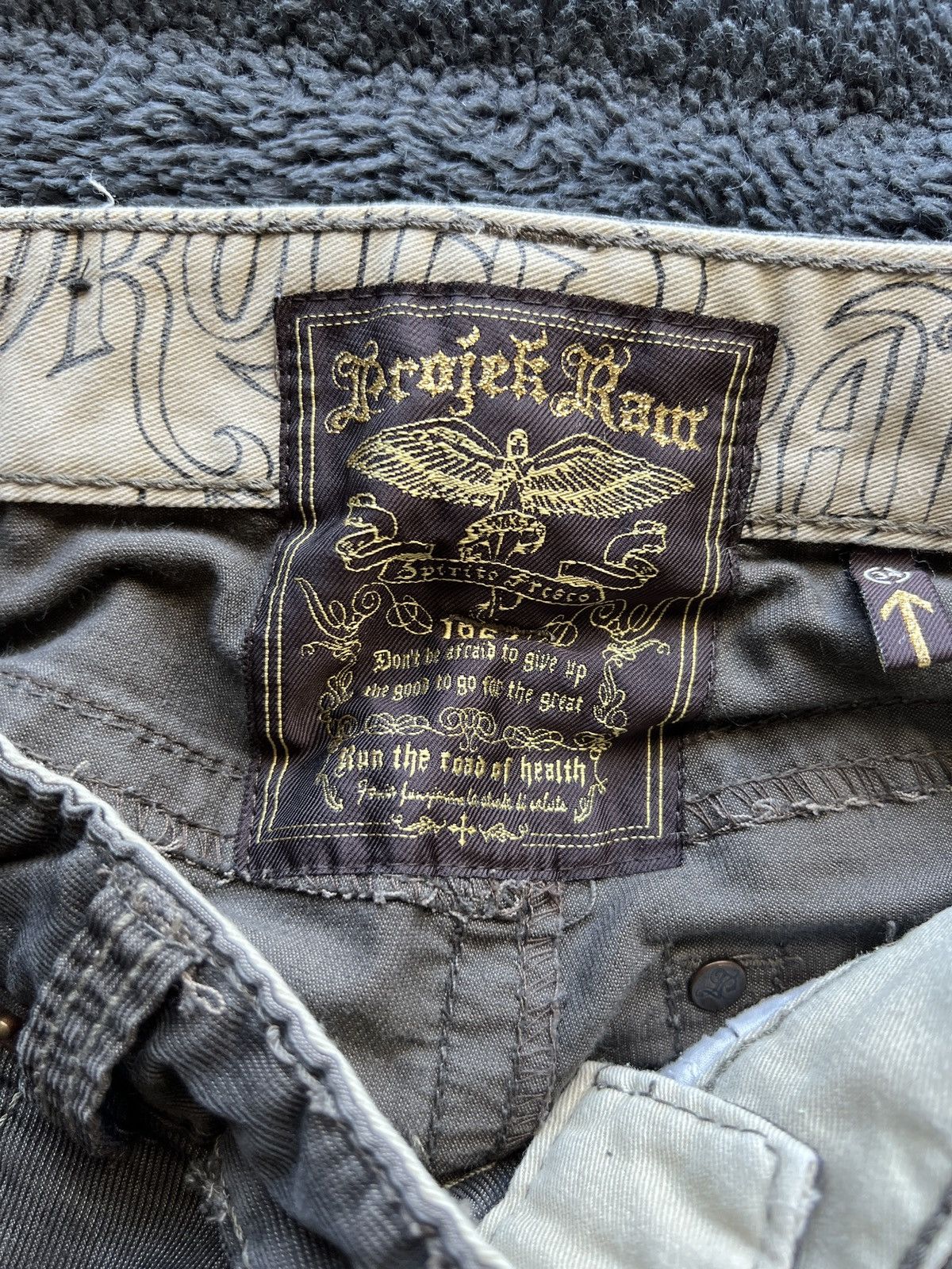 Other Projek Raw Vintage Denim Size US 34 / EU 50 - 7 Thumbnail