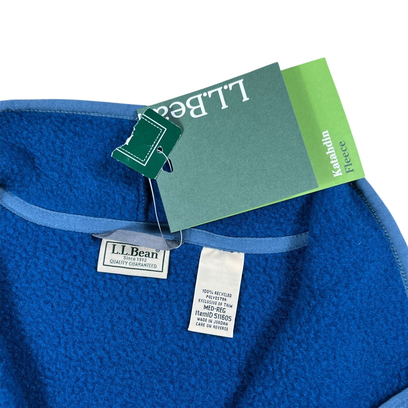 L.L. Bean Y2K L.L. Bean Katahdin 1/4 zip fleece (M) DS NWT Size US M / EU 48-50 / 2 - 7 Thumbnail