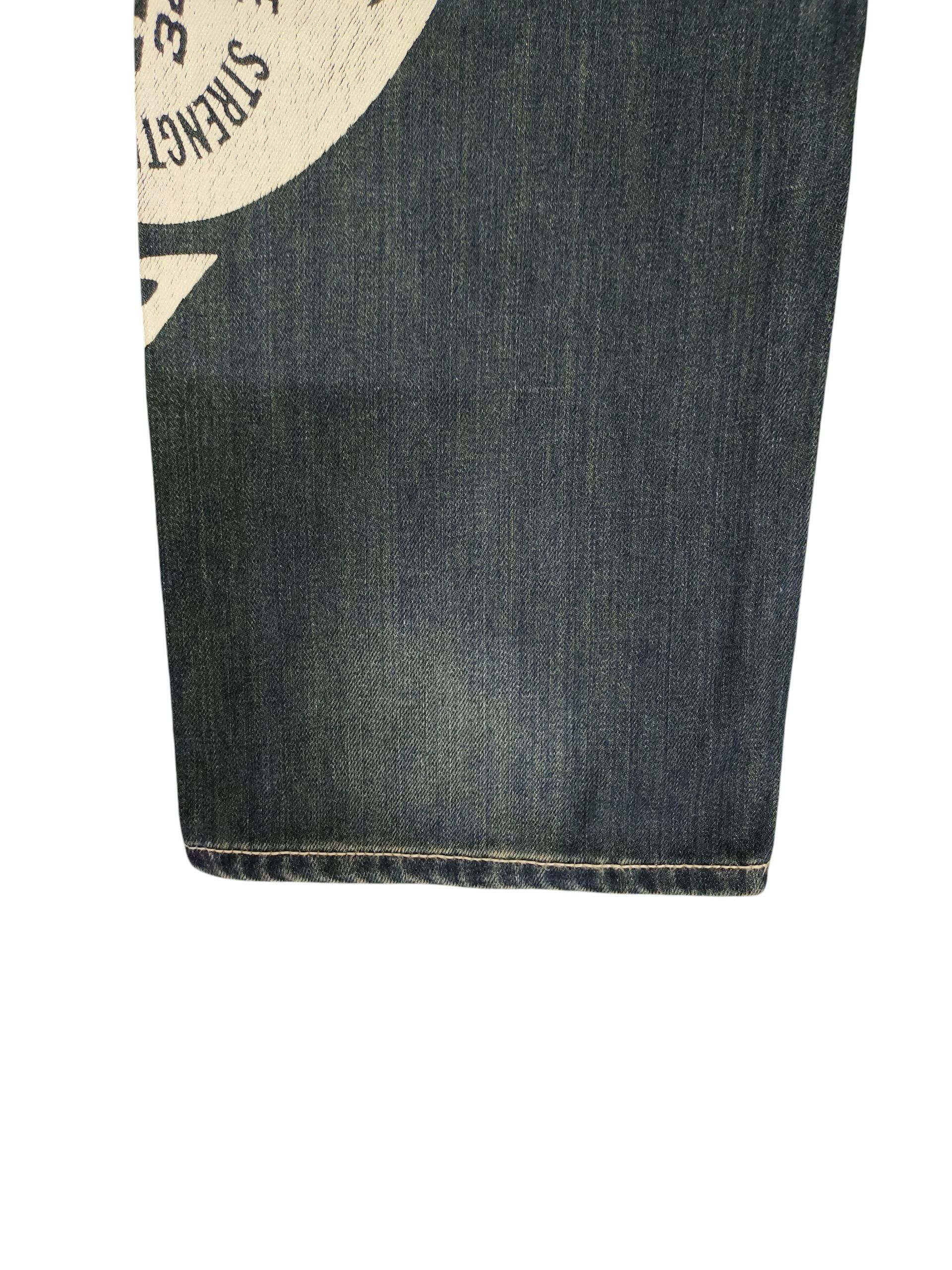 Comme des Garcons × Undercover Japanese Brand RealBvoice Daicock Clawmark Jeans Evisu Style Size US 30 / EU 46 - 6 Thumbnail