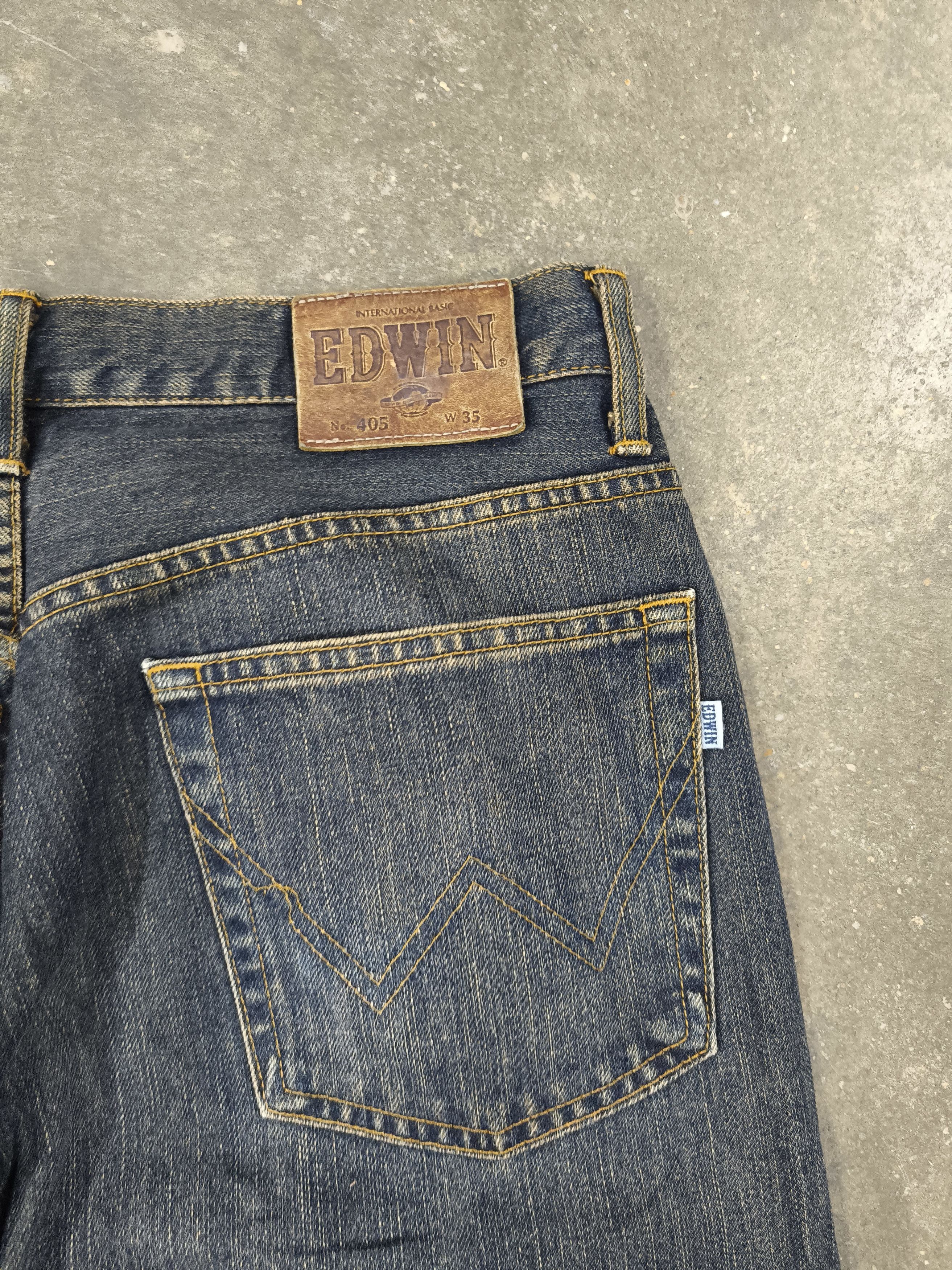 Beauty Beast 🔥Baggy🔥🔥 Vintage Edwin Jeans Baggy street fashion Size US 35 - 7 Thumbnail