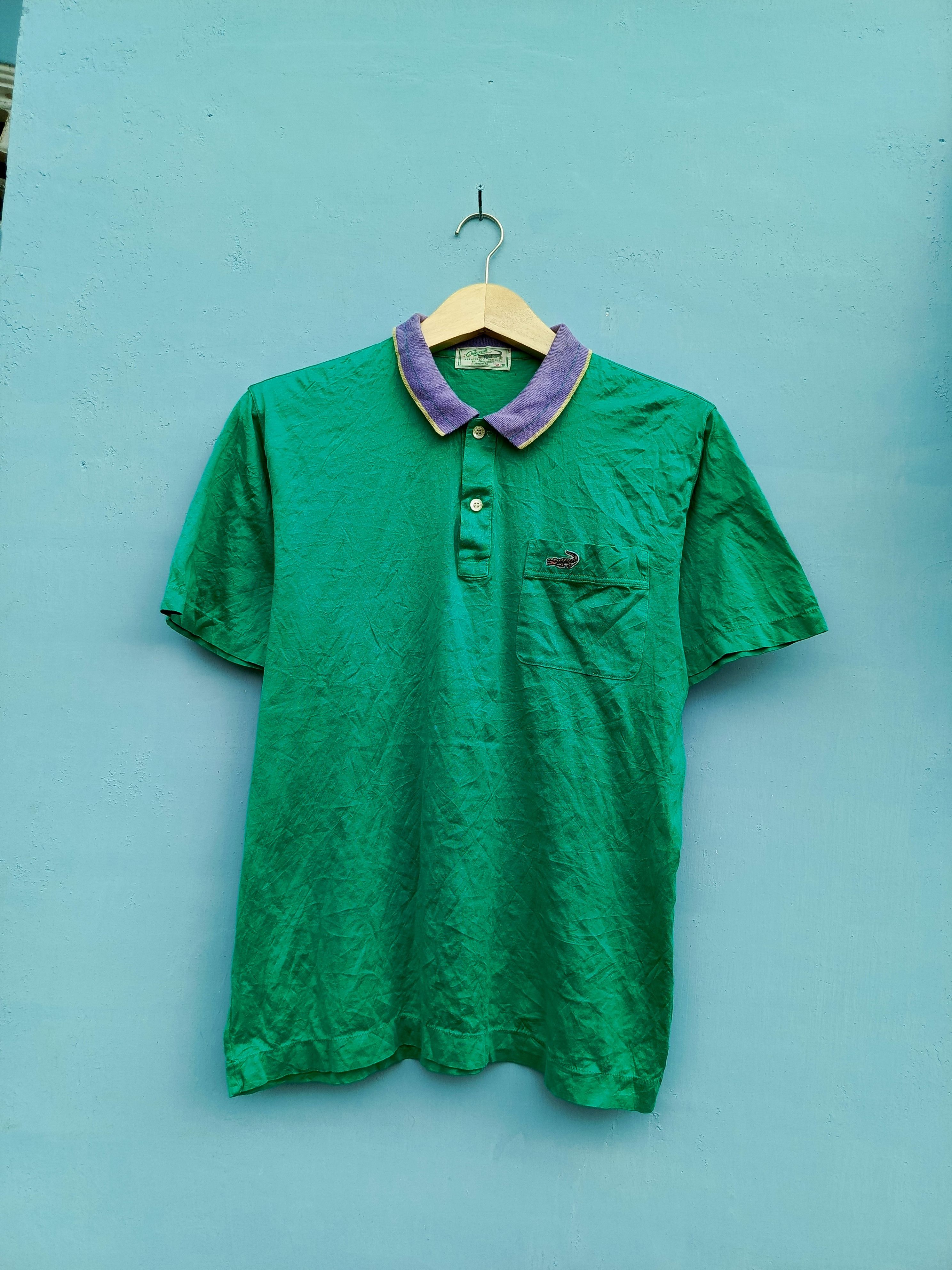 Designer × Vintage Vintage crocodile designed by yamaki poloshirt Size US M / EU 48-50 / 2 - 1 Thumbnail