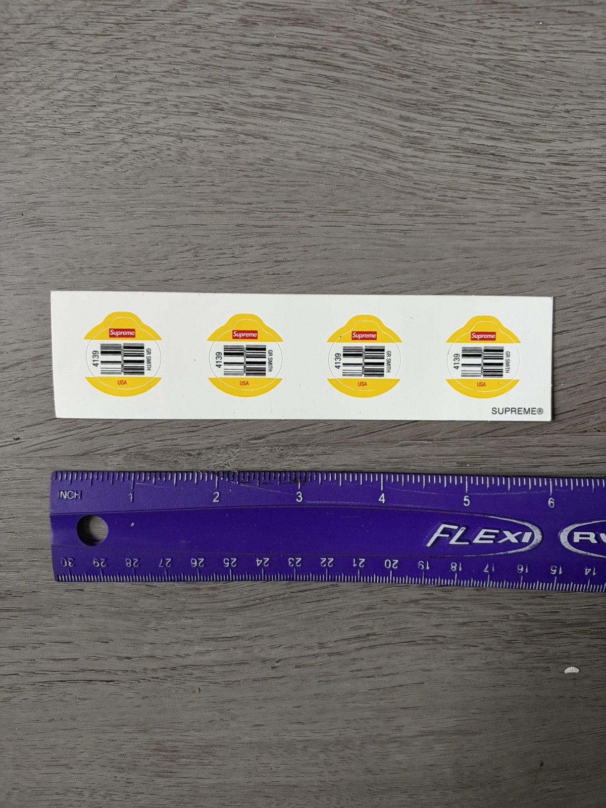 Supreme supreme fruit barcode mini stickers Size ONE SIZE - 2 Thumbnail