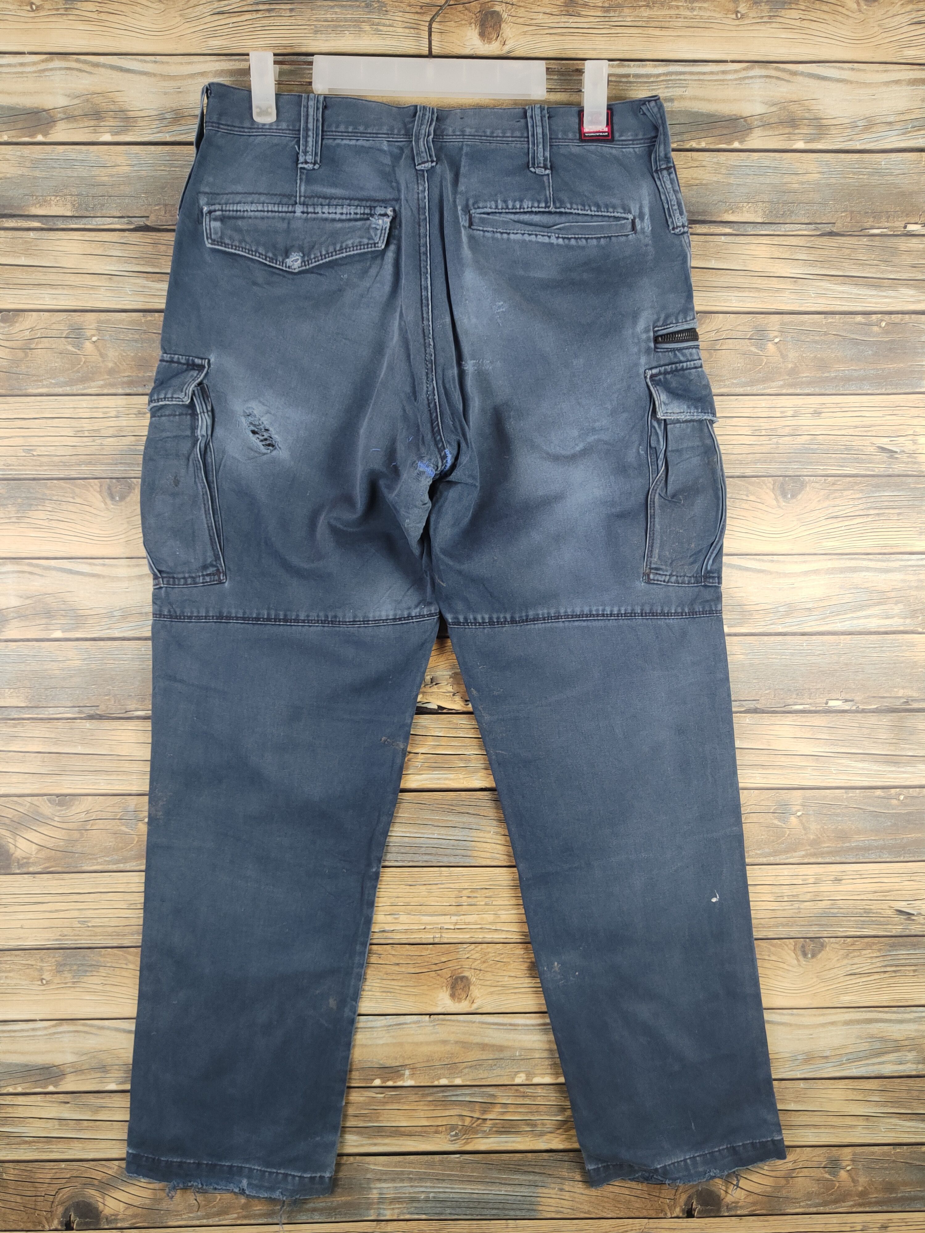 Japanese Brand DL Burtle Multipocket utility tactical Cargo Pants #46-248T Size US 31 - 8 Thumbnail