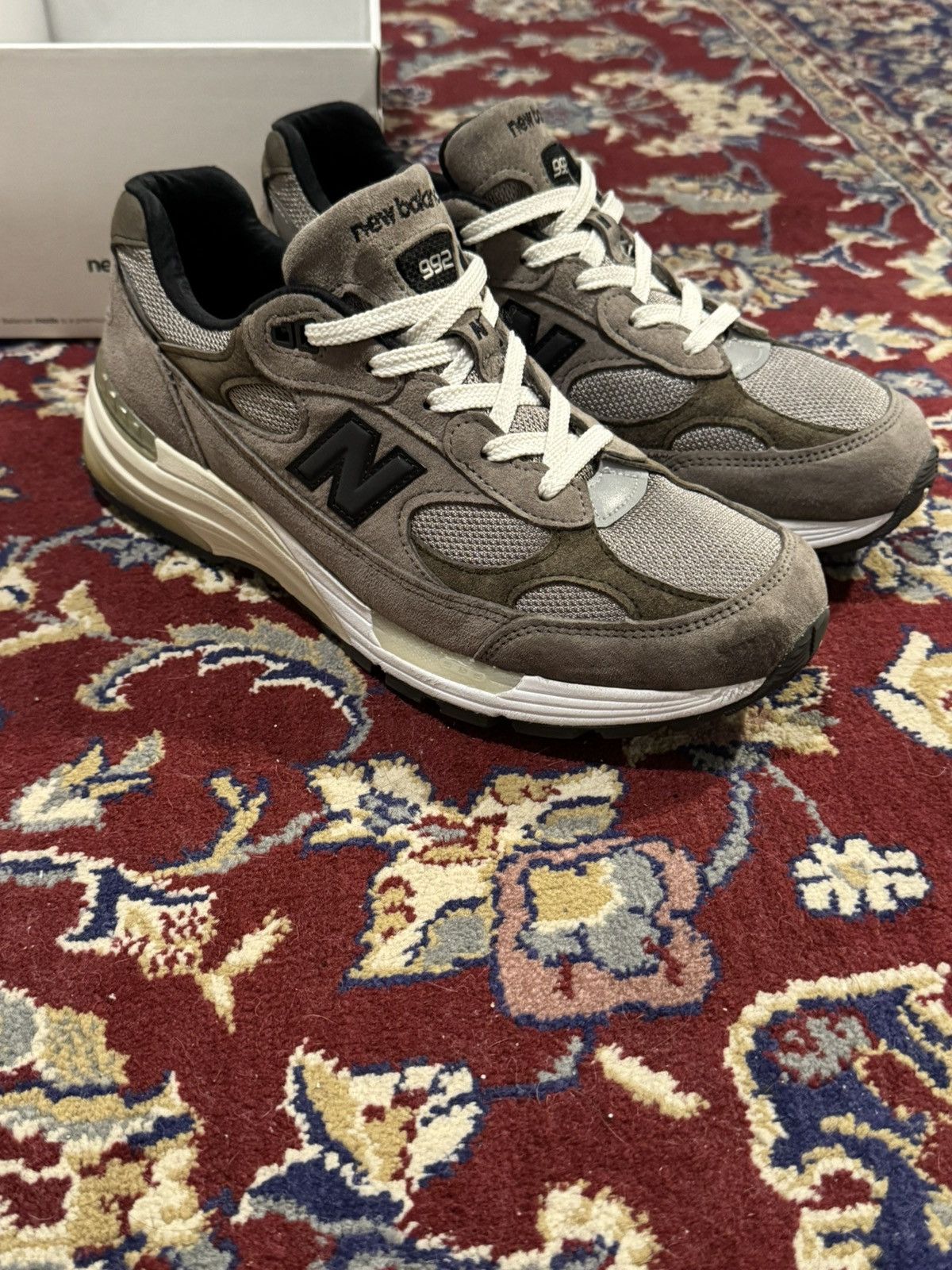 JJJJound × New Balance New Balance x Jjjjound 992 Grey Size US 9 / EU 42 - 3 Thumbnail