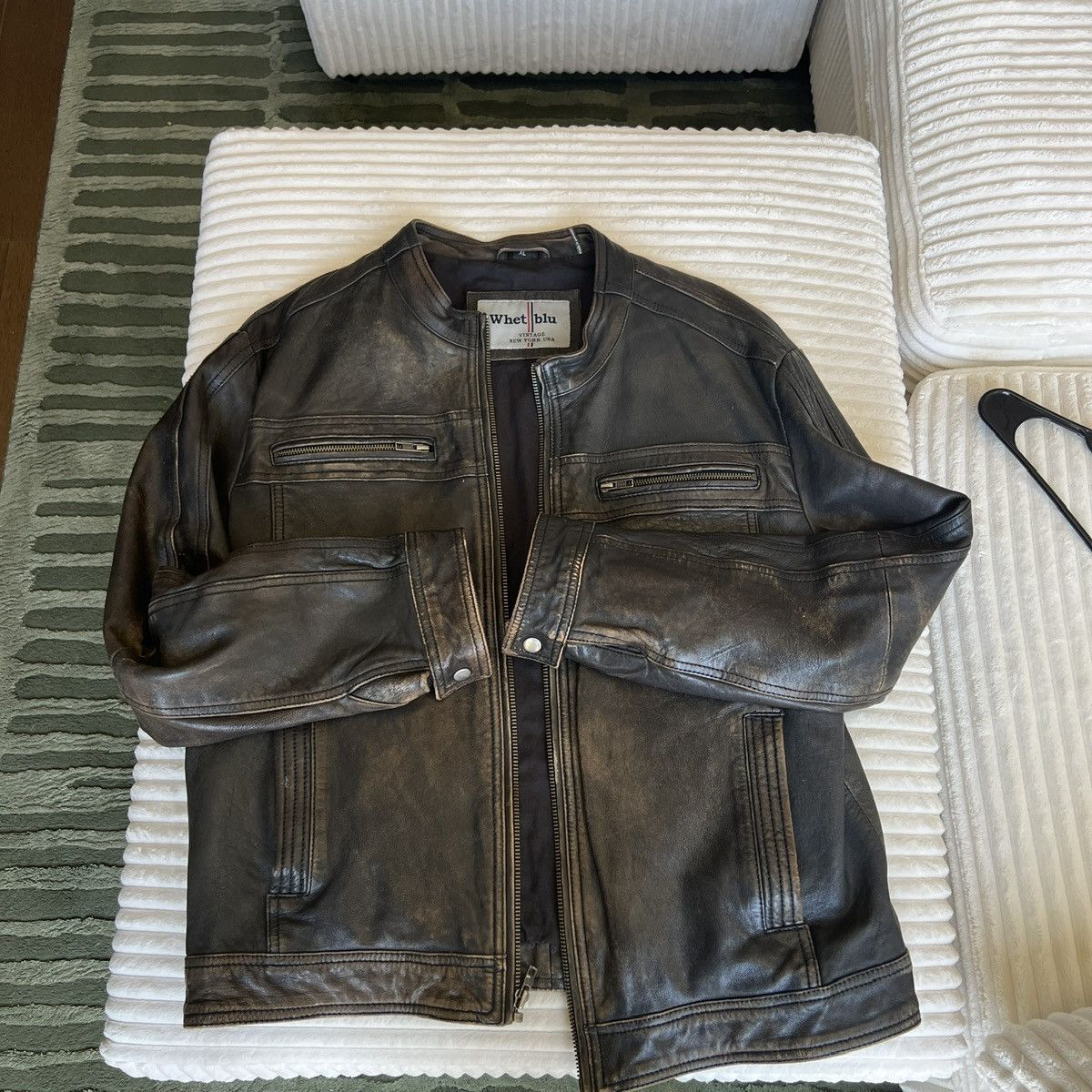 Other Vintage Whet Blu biker jacket Size US L / EU 52-54 / 3 - 1 Thumbnail