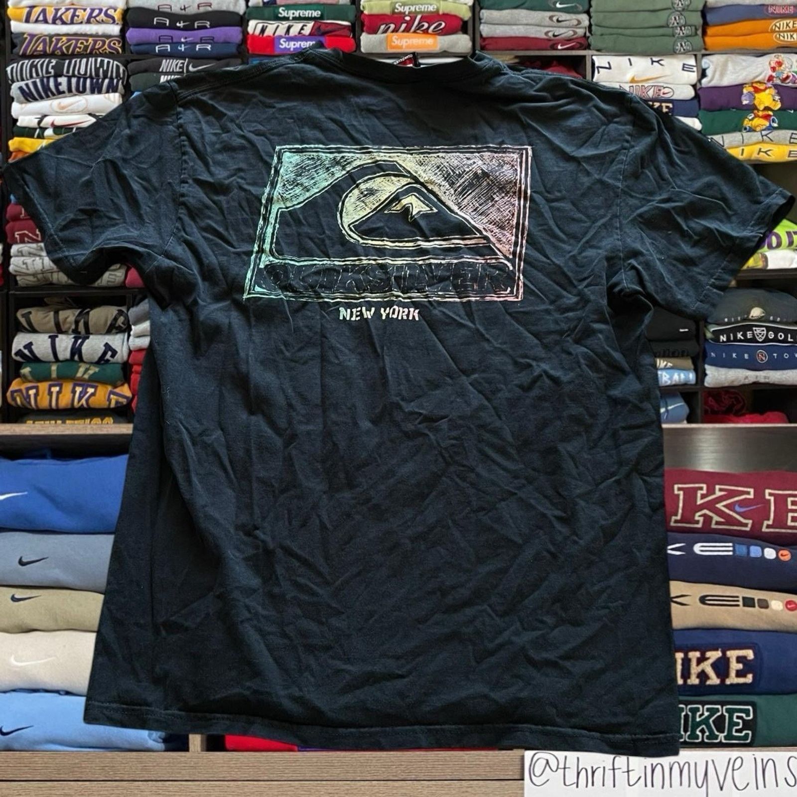 Quiksilver Vintage Y2K quiksilver Surf Sweater/Shirt Size US M / EU 48-50 / 2 - 1 Thumbnail