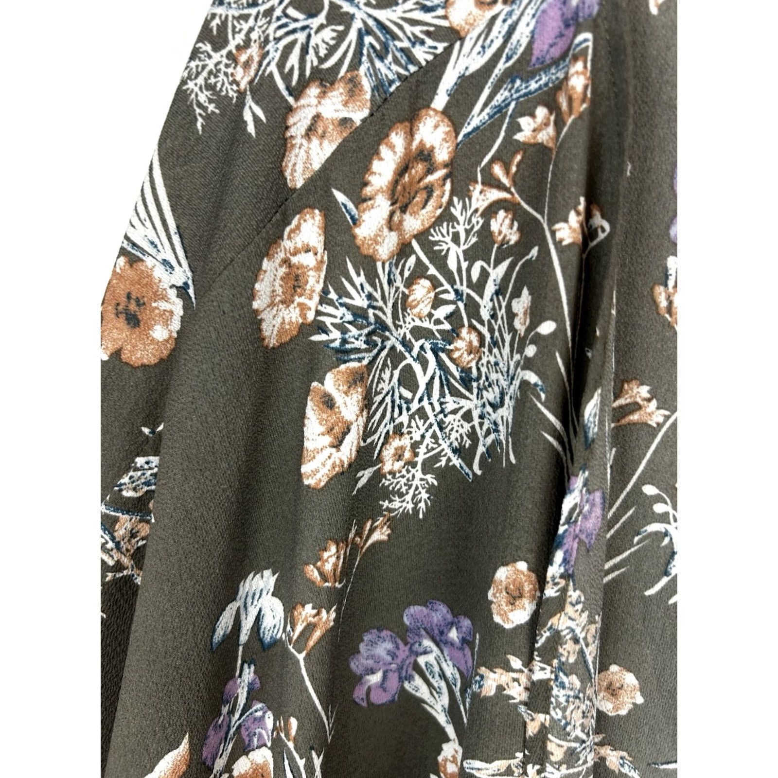 Layer 8 Kimono Women Medium Wrap Flowy Boho Layer Topper Long Oversized Read Size M / US 6-8 / IT 42-44 - 5 Thumbnail