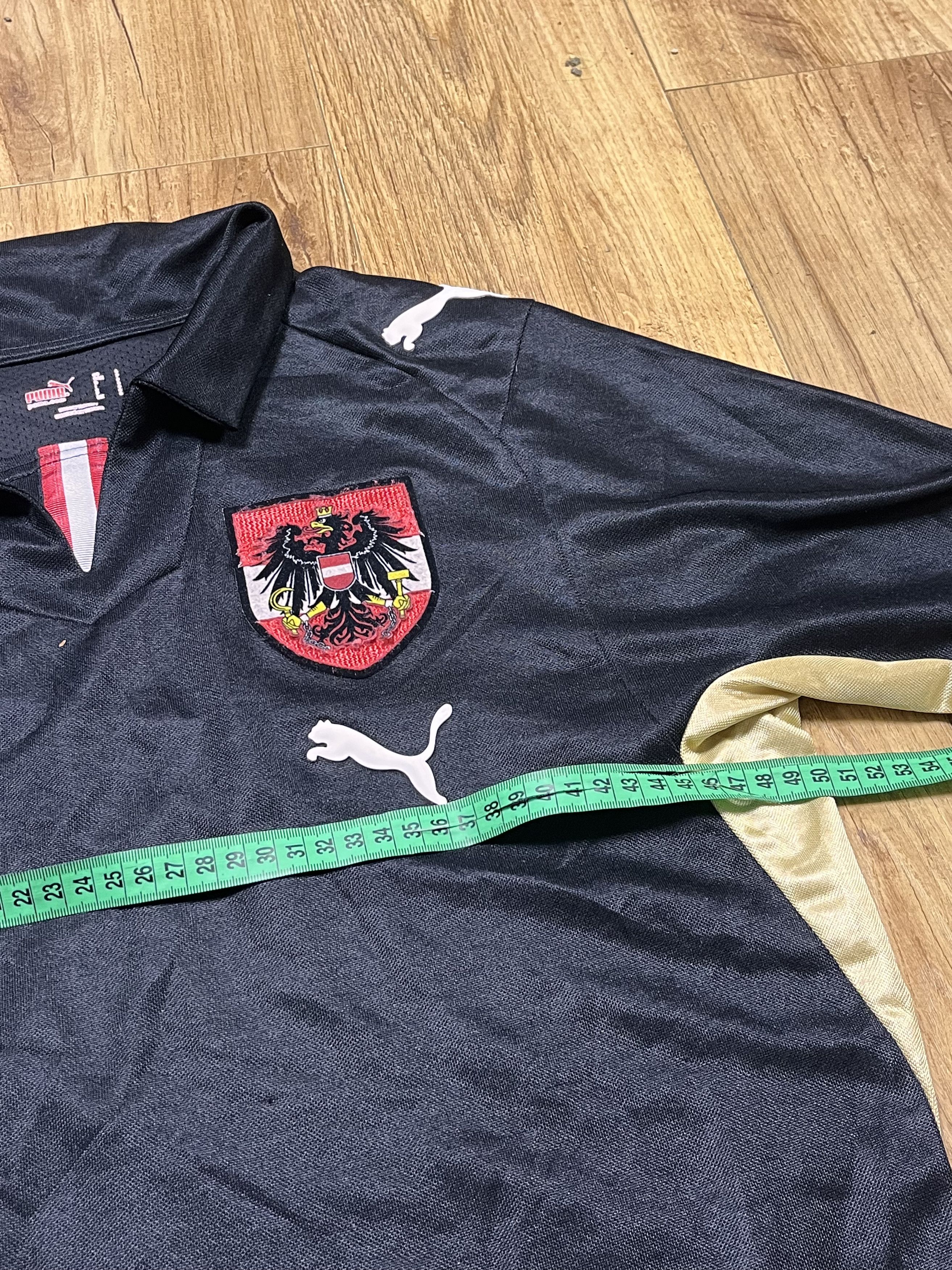 Puma × Vintage 2008-09 Austria Team Away Football Shirt Jersey Vintage Size US S / EU 44-46 / 1 - 6 Thumbnail