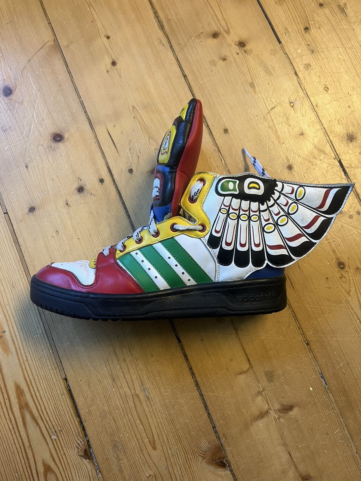 Adidas × Jeremy Scott Jeremy Scott Eagle Wings ‘Totem’ Size US 7.5 / EU 40-41 - 7 Thumbnail