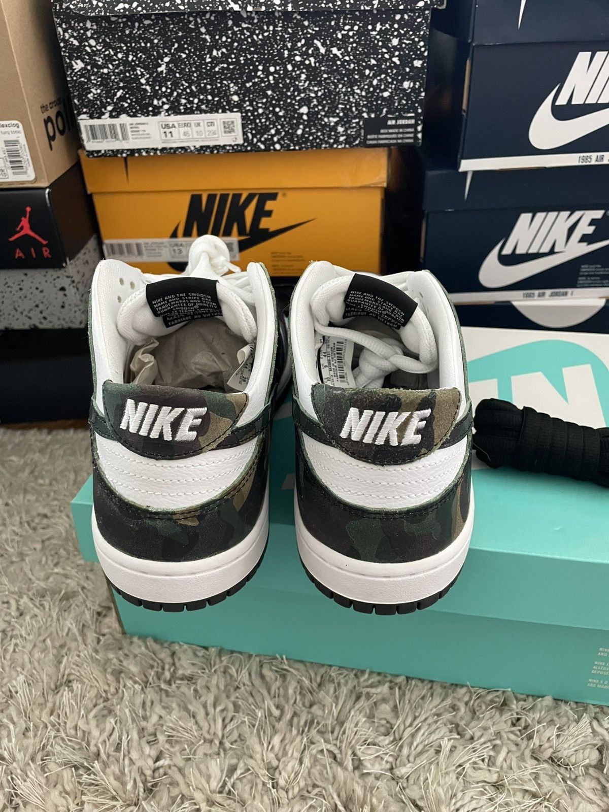 Nike SB Nike Zoom Dunk Low SB Pro Camo Size US 10 / EU 43 - 6 Thumbnail