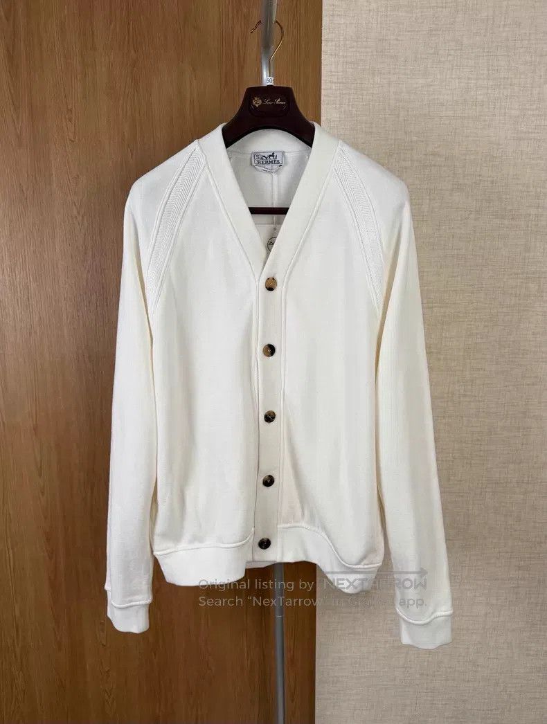 Hermes Hermes Spring and Autumn Men's Fashion Hoodie Size US L / EU 52-54 / 3 - 1 Thumbnail