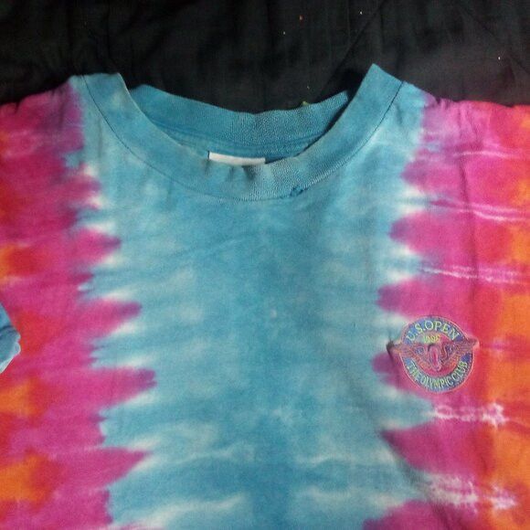 Other Vintage Olympic Club U.S. Open 1996 Tennis Tie Dye T-Shirt Size US L / EU 52-54 / 3 - 2 Thumbnail