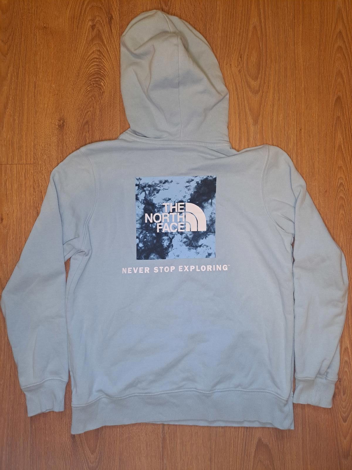 The North Face The North Face Hoodie Sweater Womens Small Blue Cotton Blend Size S / US 4 / IT 40 - 6 Thumbnail