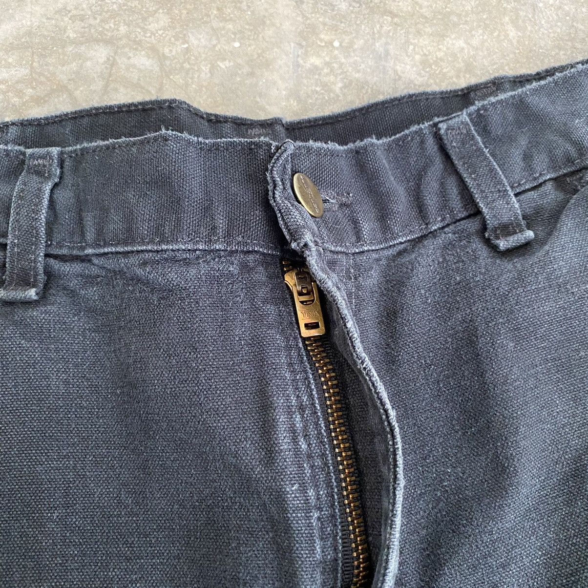 Carhartt Vintage Carhartt Faded Black Ripped Carpenter Work Pants Size US 32 / EU 48 - 11 Thumbnail