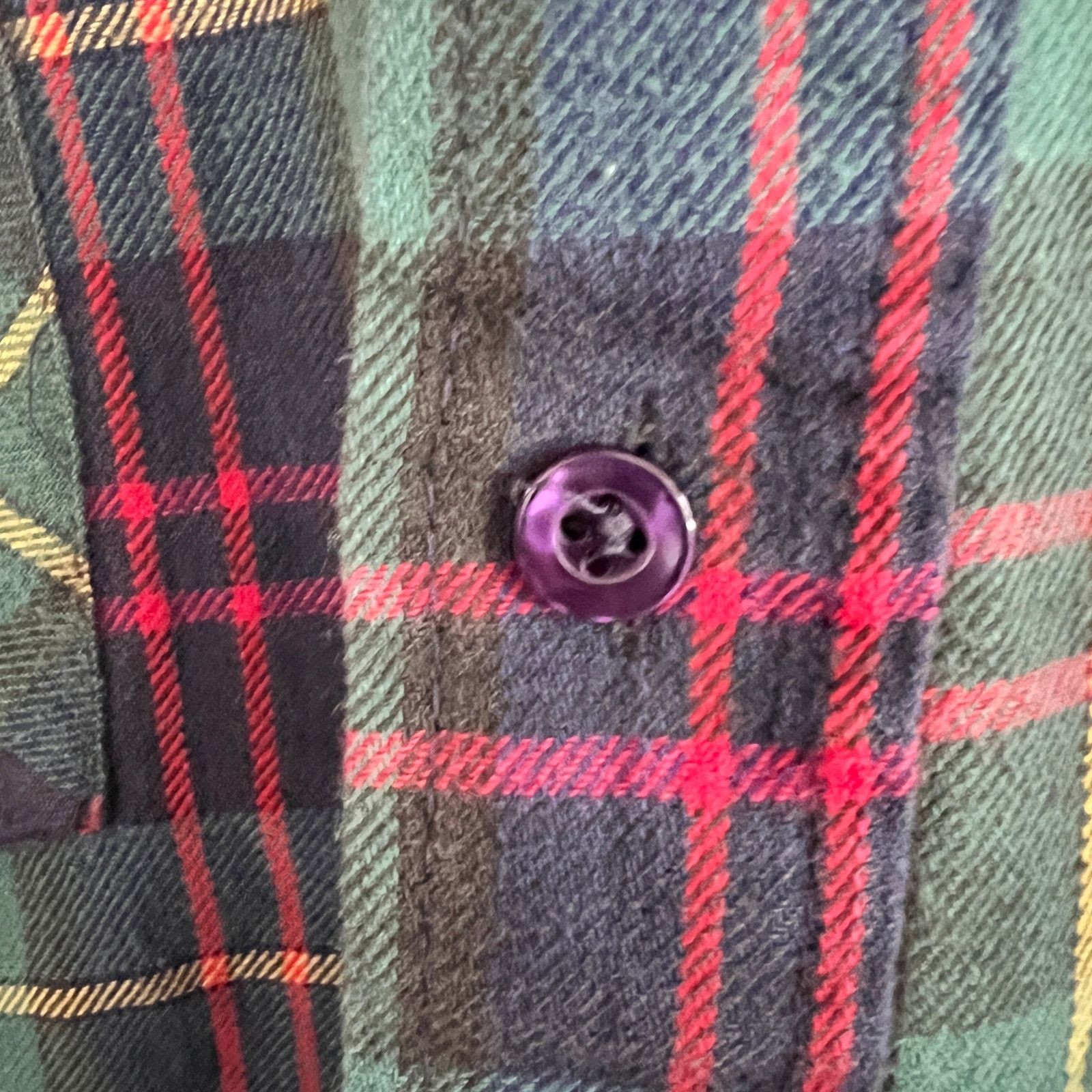 Knightsbridge RARE VTG Royal Knight Flannel Shirt Dagger Collar 24x30 Size US XL / EU 56 / 4 - 4 Thumbnail