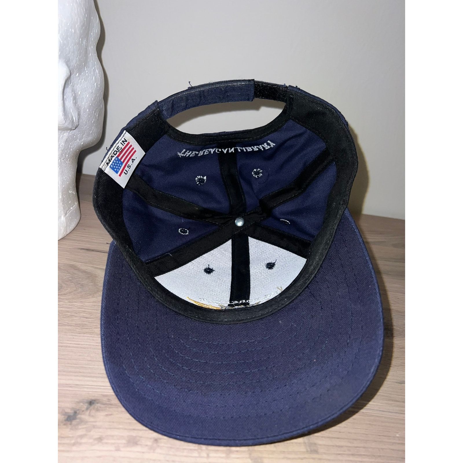 Vintage VTG Air Force One Presidential Airplane Reagan Library Hat Size ONE SIZE - 7 Thumbnail