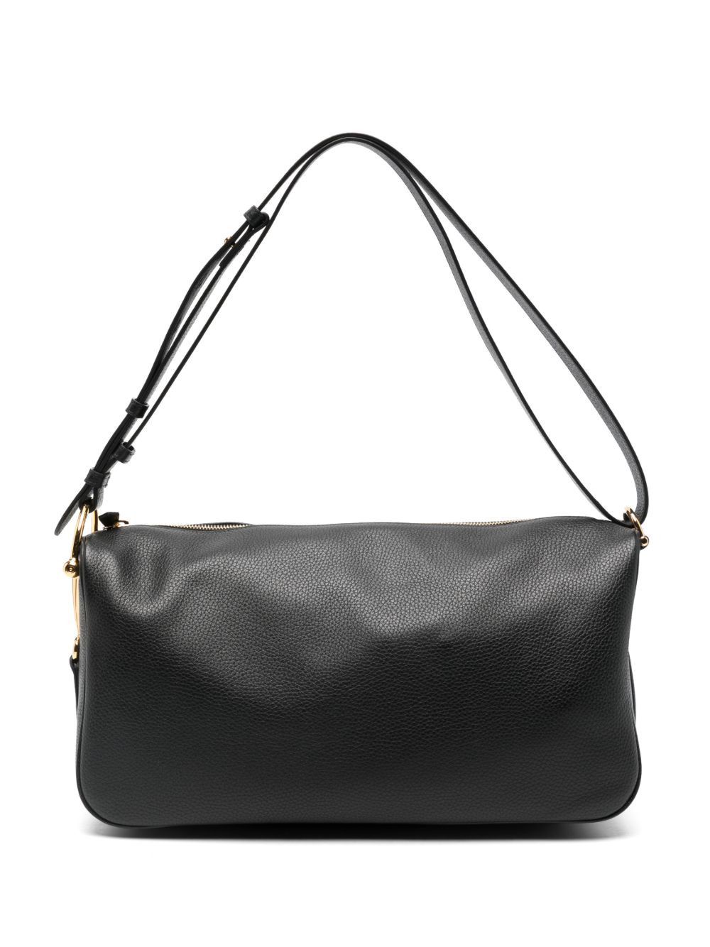 HALF HORSEBIT LEATHER SHOULDER BAG