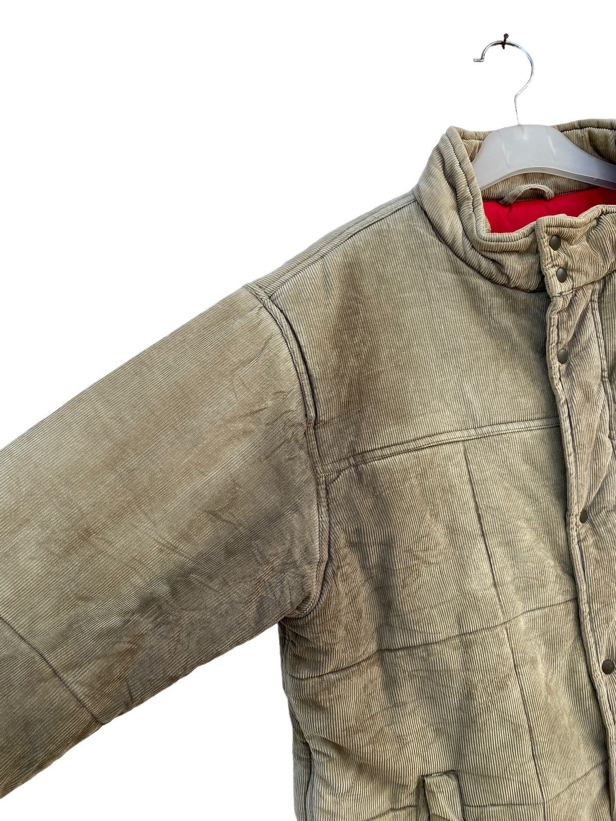 Stussy Vintage Stussy Sun Faded Corduroy Quilted Jacket Size US L / EU 52-54 / 3 - 7 Thumbnail