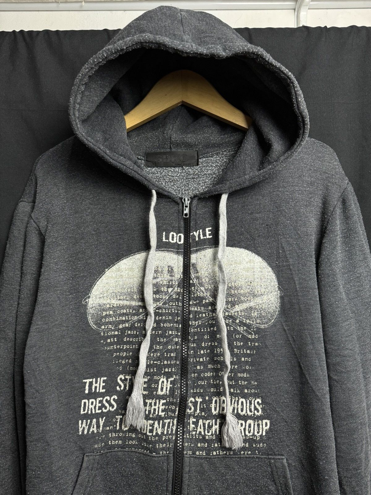 If Six Was Nine × Japanese Brand × Le Grande Bleu (L.G.B.) SDKC Japanese Style Lgb poem hoodie Size US M / EU 48-50 / 2 - 2 Thumbnail
