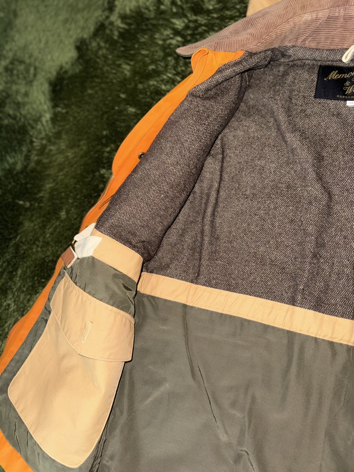 Japanese Brand [38] Customellow MVW Corduroy Collar Hunting Jacket Orange Size US M / EU 48-50 / 2 - 7 Thumbnail