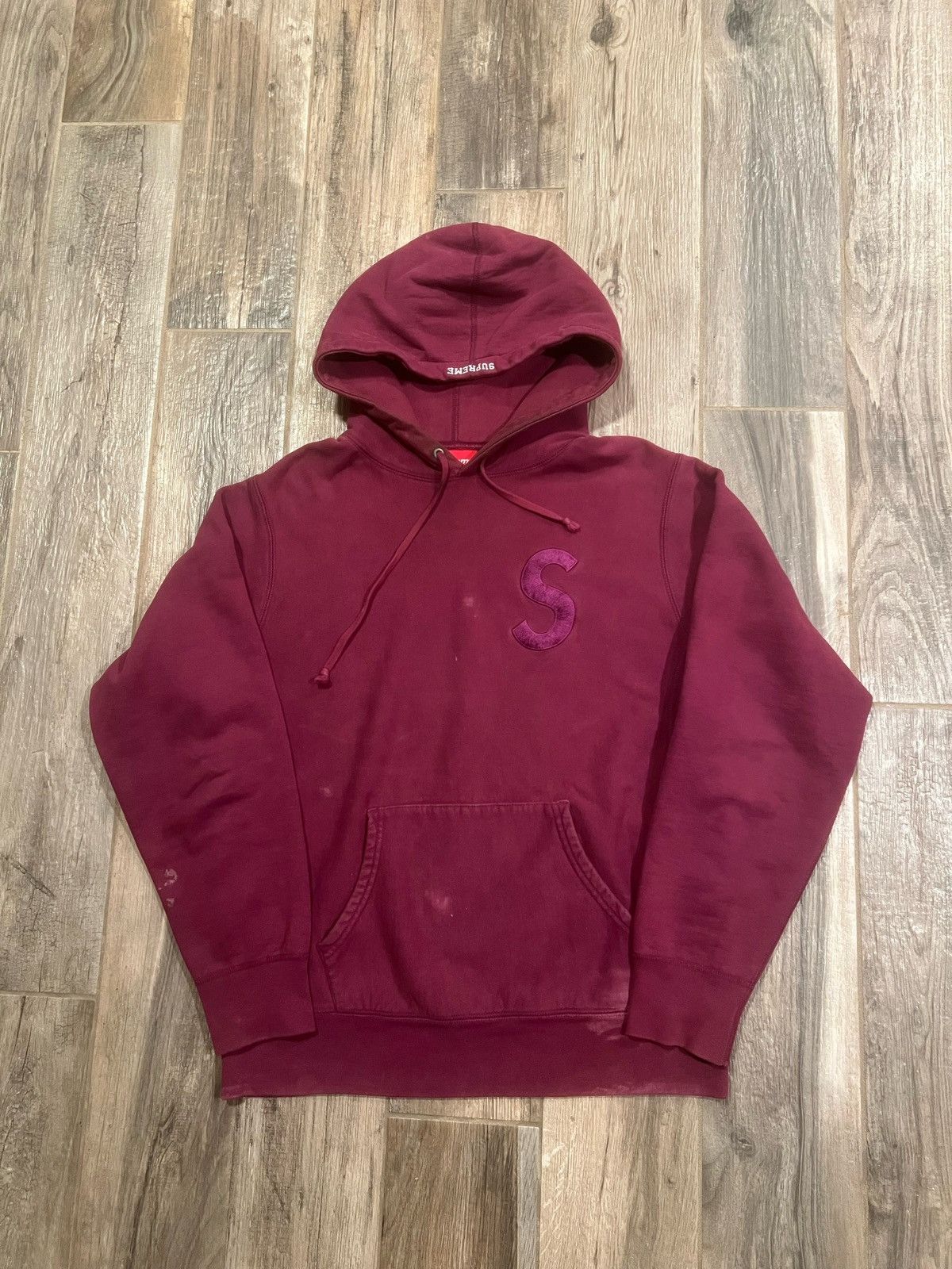 Supreme Supreme 2017 tonal S logo hoodie Size US M / EU 48-50 / 2 - 1 Thumbnail