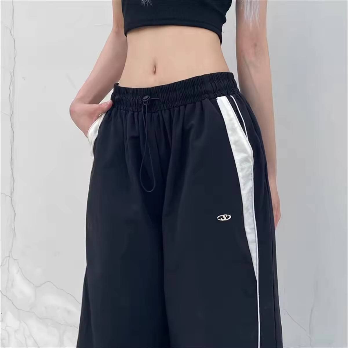 Japanese Brand × Vintage baggy, high-waisted casual pants. Size 32" / US 10 / IT 46 - 2 Thumbnail