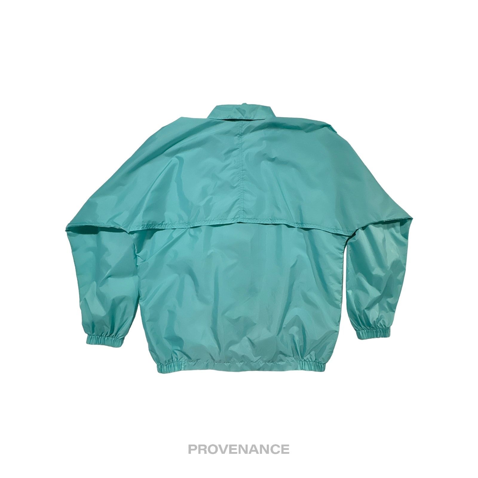 Balenciaga 🔴 Balenciaga Sport Windbreaker Jacket - Teal Size L / US 10 / IT 46 - 4 Thumbnail