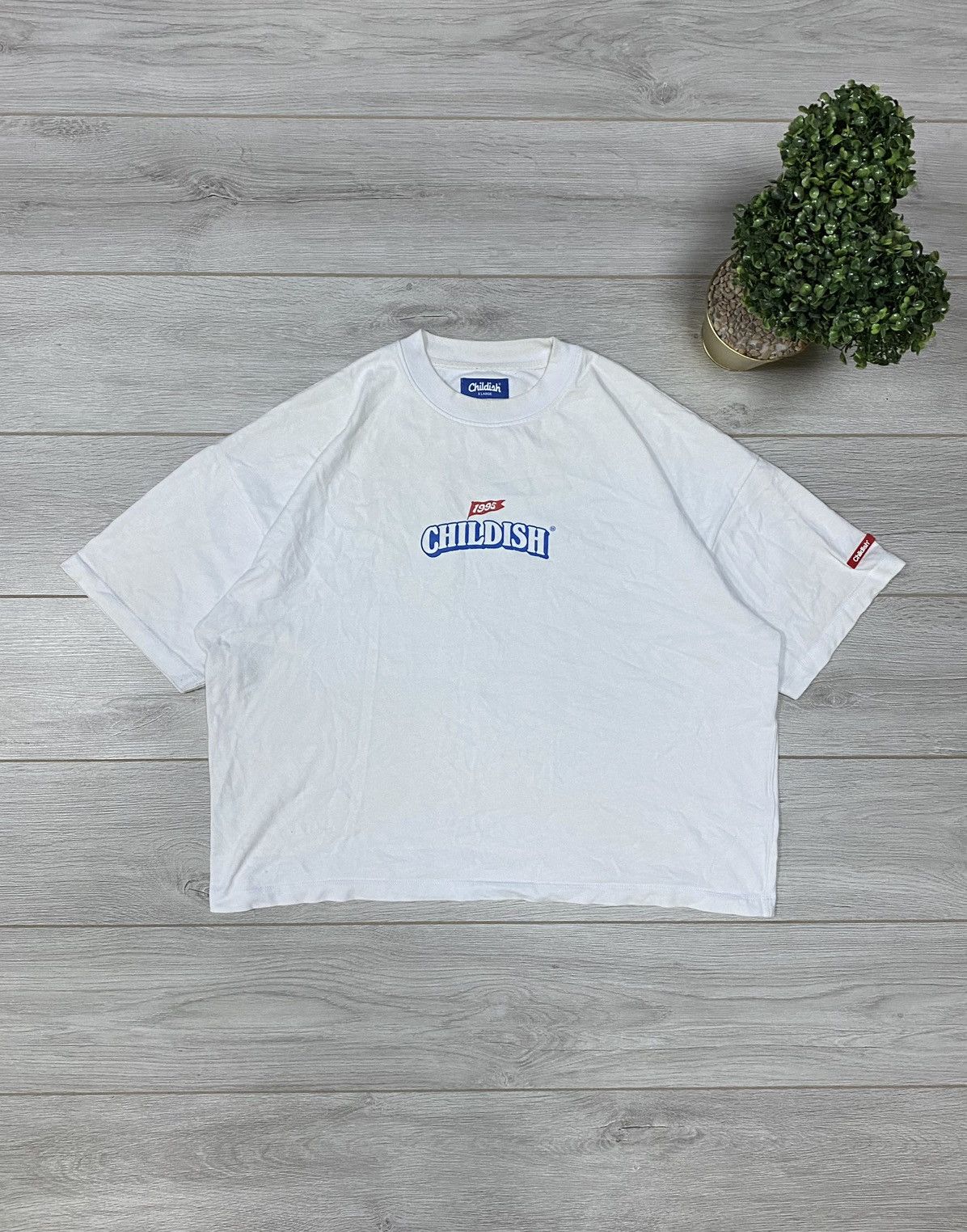 Vintage Childish RARE vintage Chicken Lunch club t-shirt oversize Size US XL / EU 56 / 4 - 4 Thumbnail