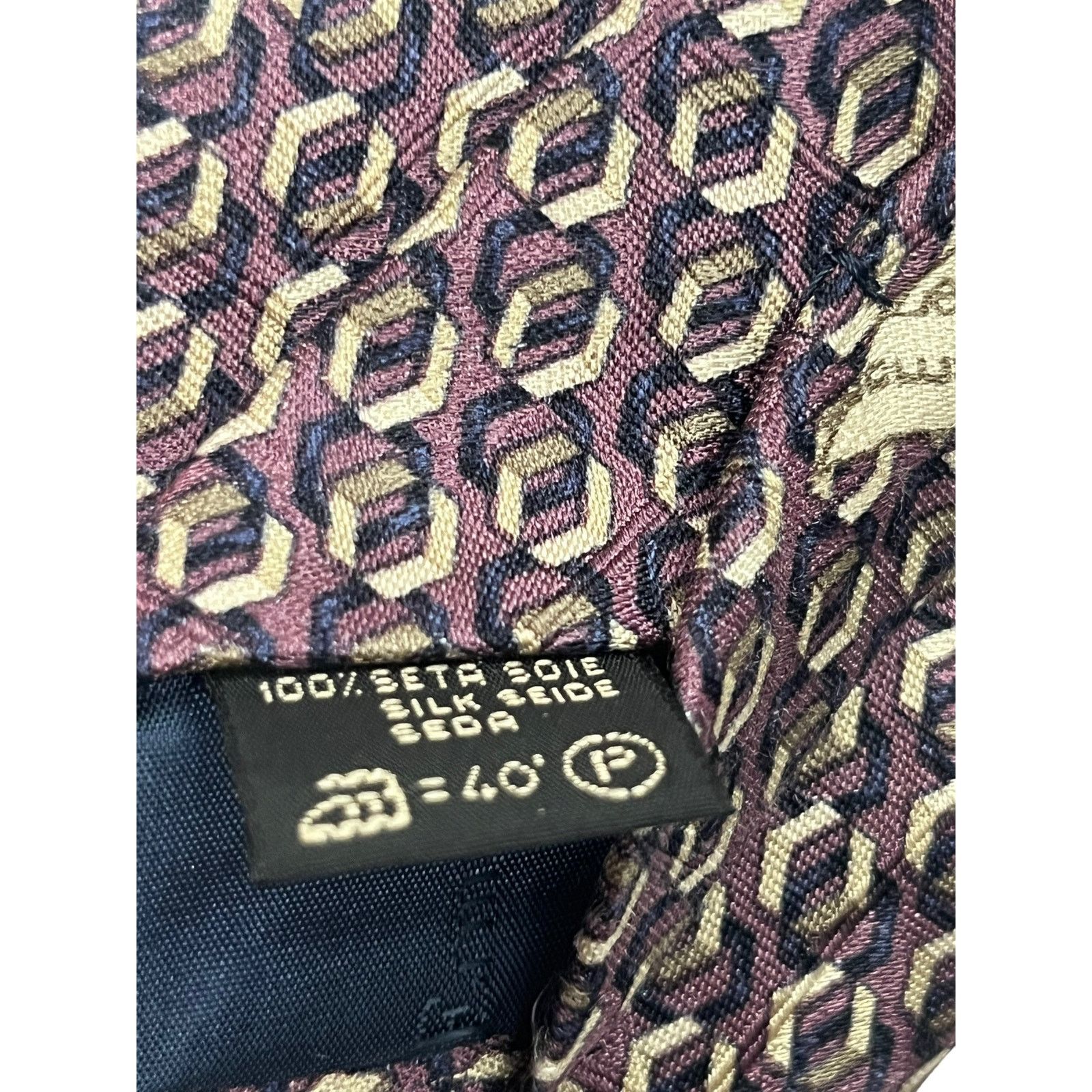Ermenegildo Zegna Ermenegildo Zegna Purple Silk tie Made in Italy Size ONE SIZE - 4 Thumbnail