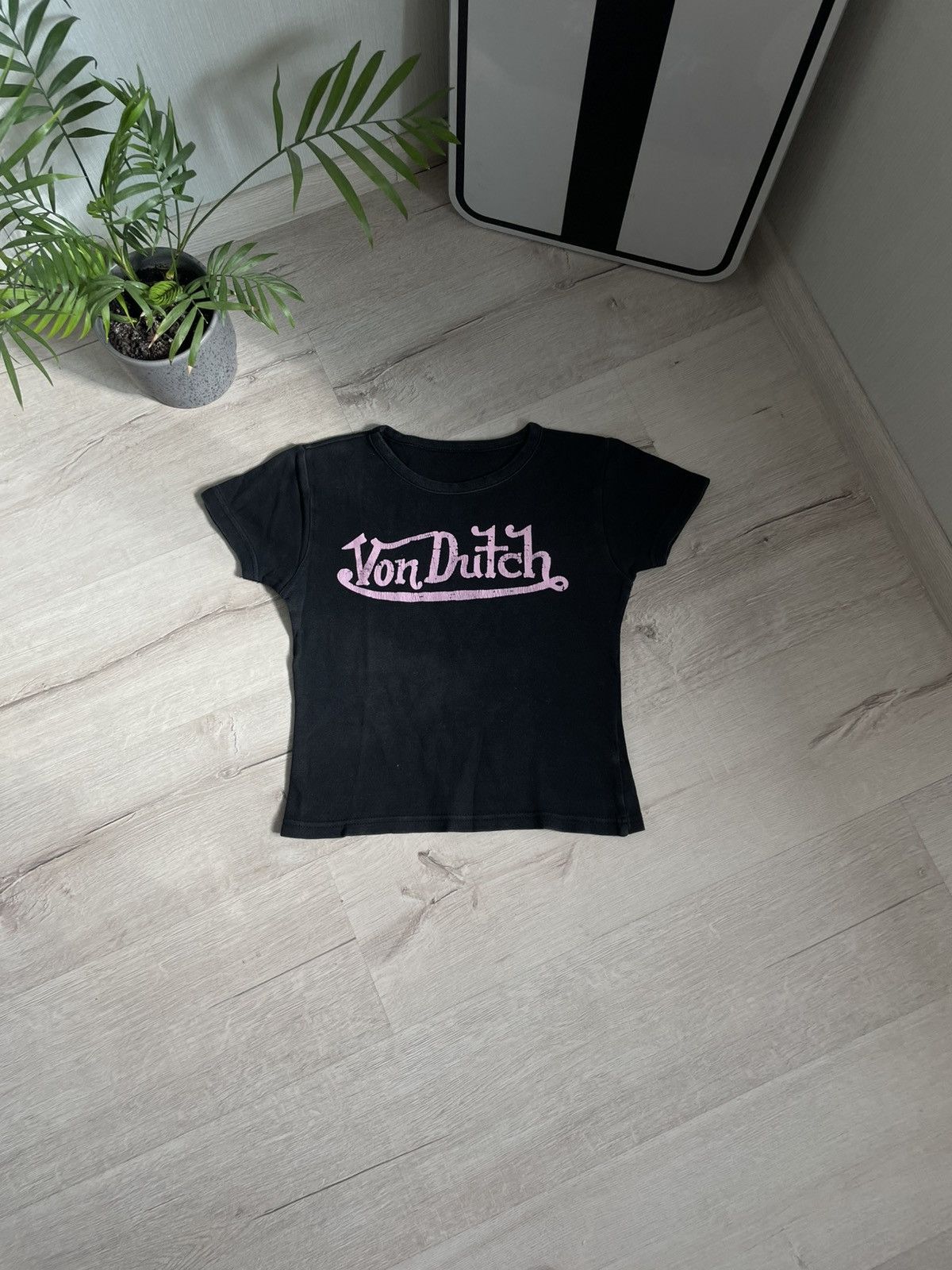 Japanese Brand Vintage Y2k Faded Von Dutch Big Logo Tank Top 00s Tee Size M / US 6-8 / IT 42-44 - 3 Thumbnail