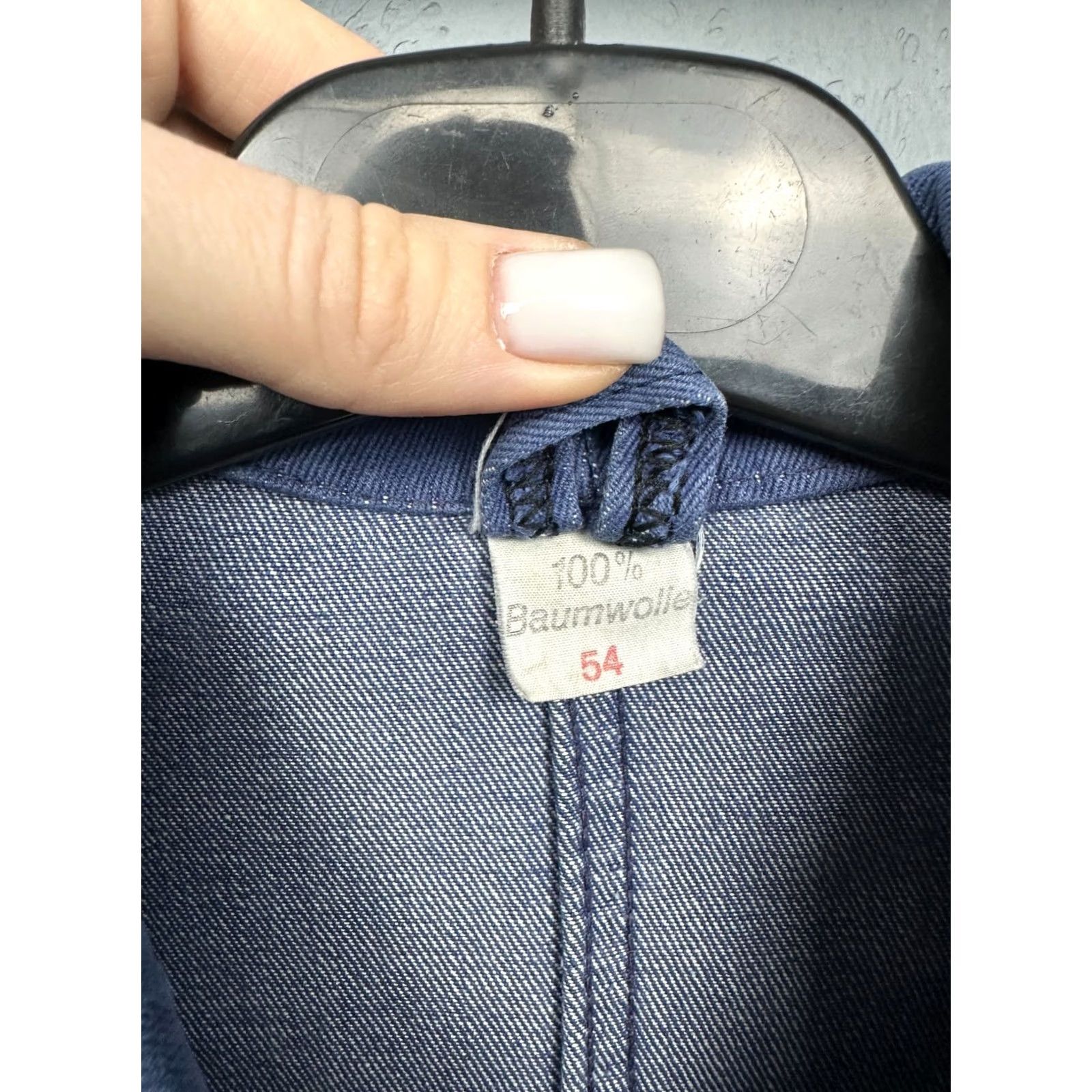 Vintage VINTAGE Le Laboureur Jacket Chore Utility 90s blue Size L Mens Weathered Distressed 90s Retro Classic Workwear Shirt/Coat Size US L / EU 52-54 / 3 - 5 Thumbnail