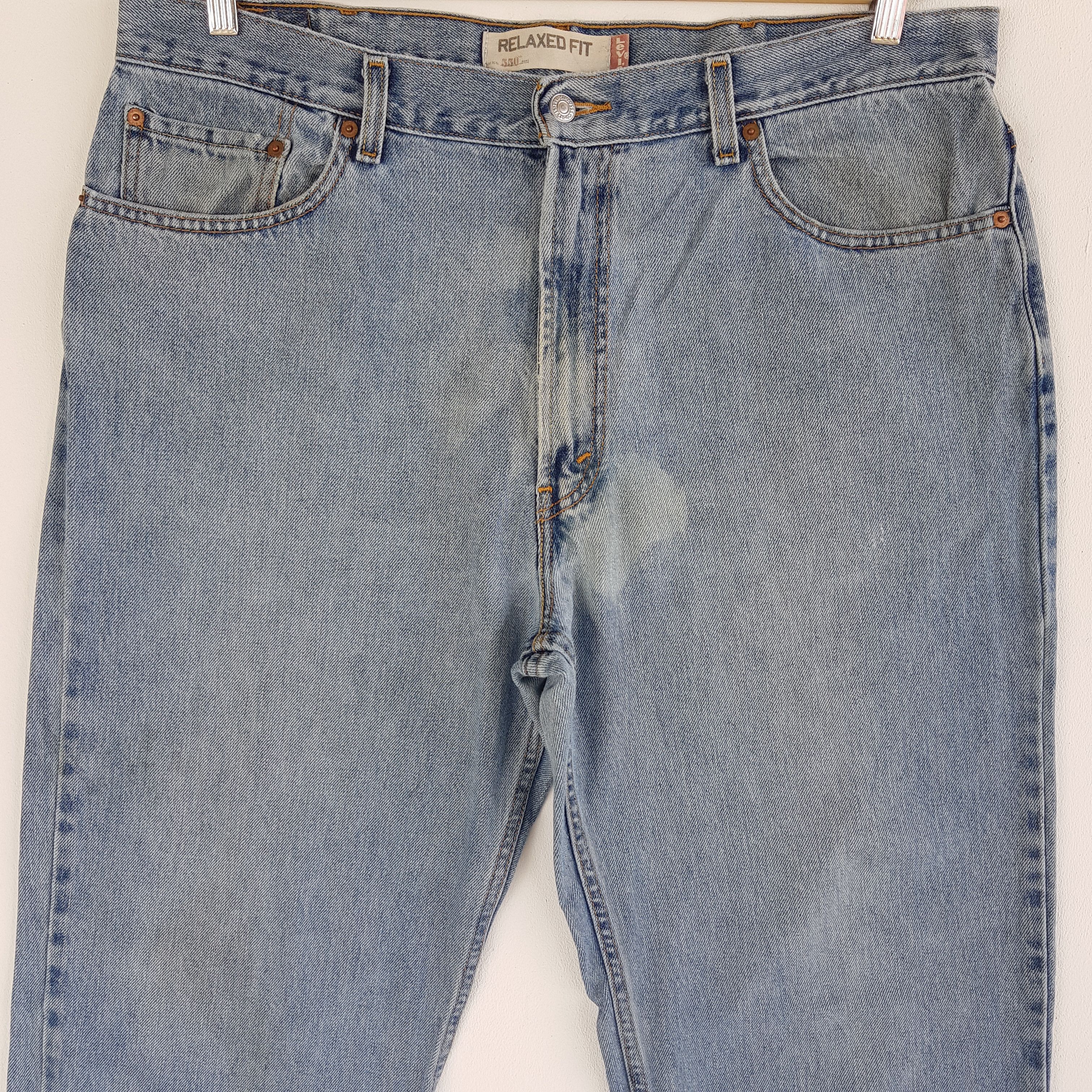 Levi's Vintage Levis 550 Jeans Released Hem Levi's Jeans Denim Size US 38 / EU 54 - 3 Thumbnail