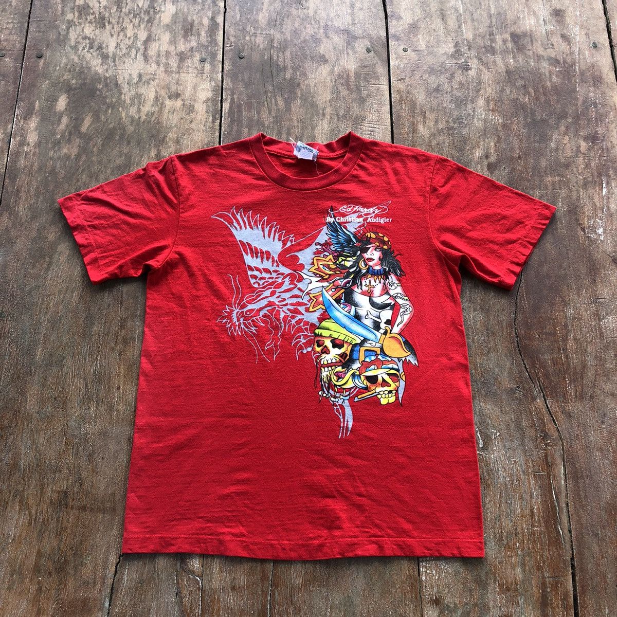 Christian Audigier Vintage Ed Hardy By Christian Audigier Rare Shirt Size US M / EU 48-50 / 2 - 2 Thumbnail