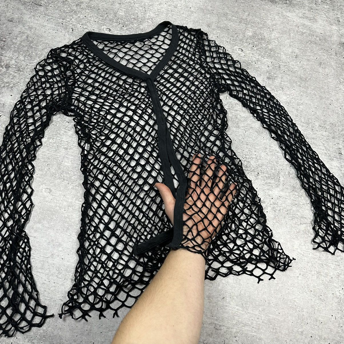 Japanese Brand Women's Long Sleeve Grid Jeans Paul Gaultier Style Size M / US 6-8 / IT 42-44 - 5 Thumbnail