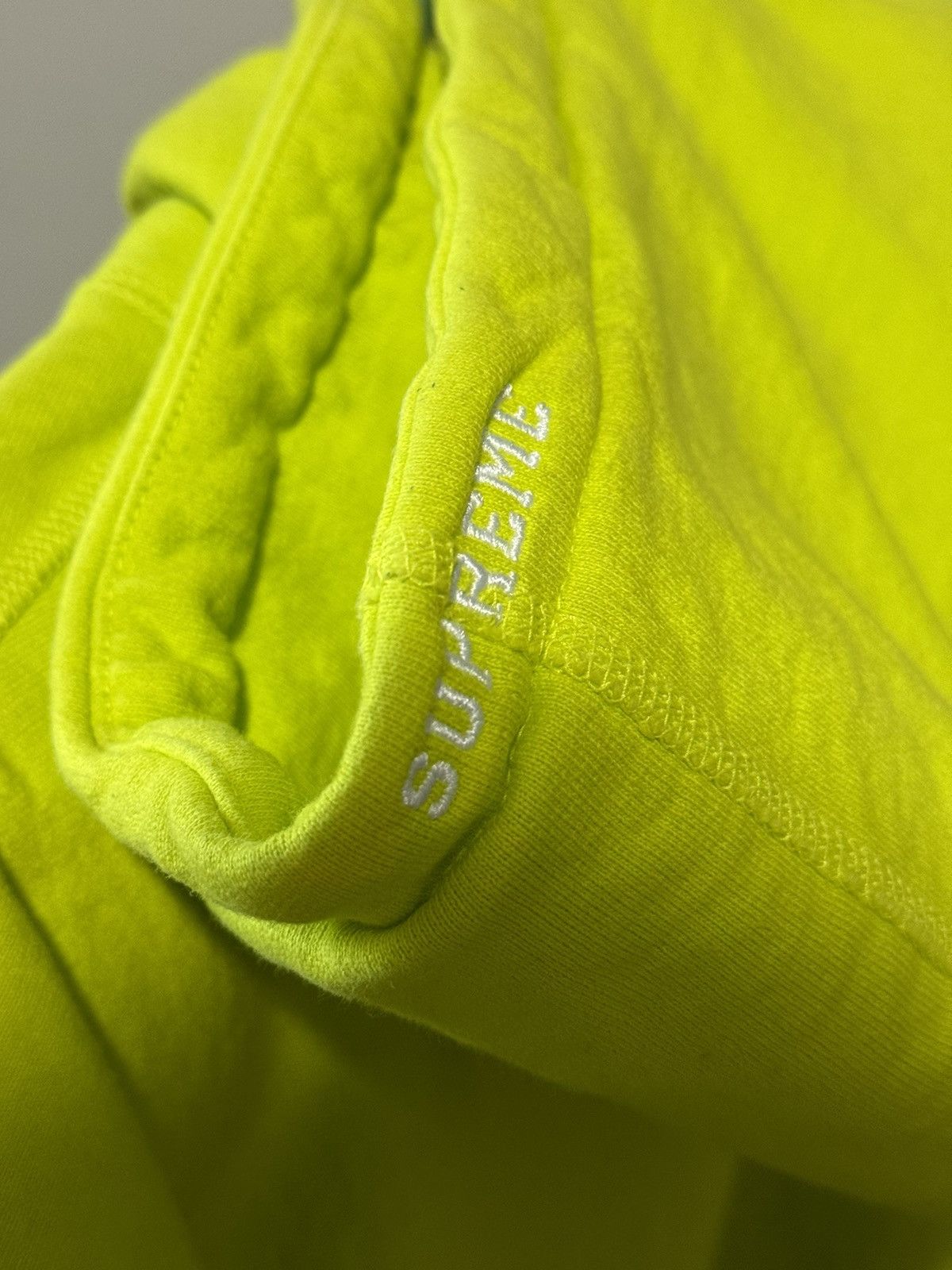 Supreme Supreme S Logo Hooded Sweatshirt FW20 Medium Acid Green Size US M / EU 48-50 / 2 - 7 Thumbnail