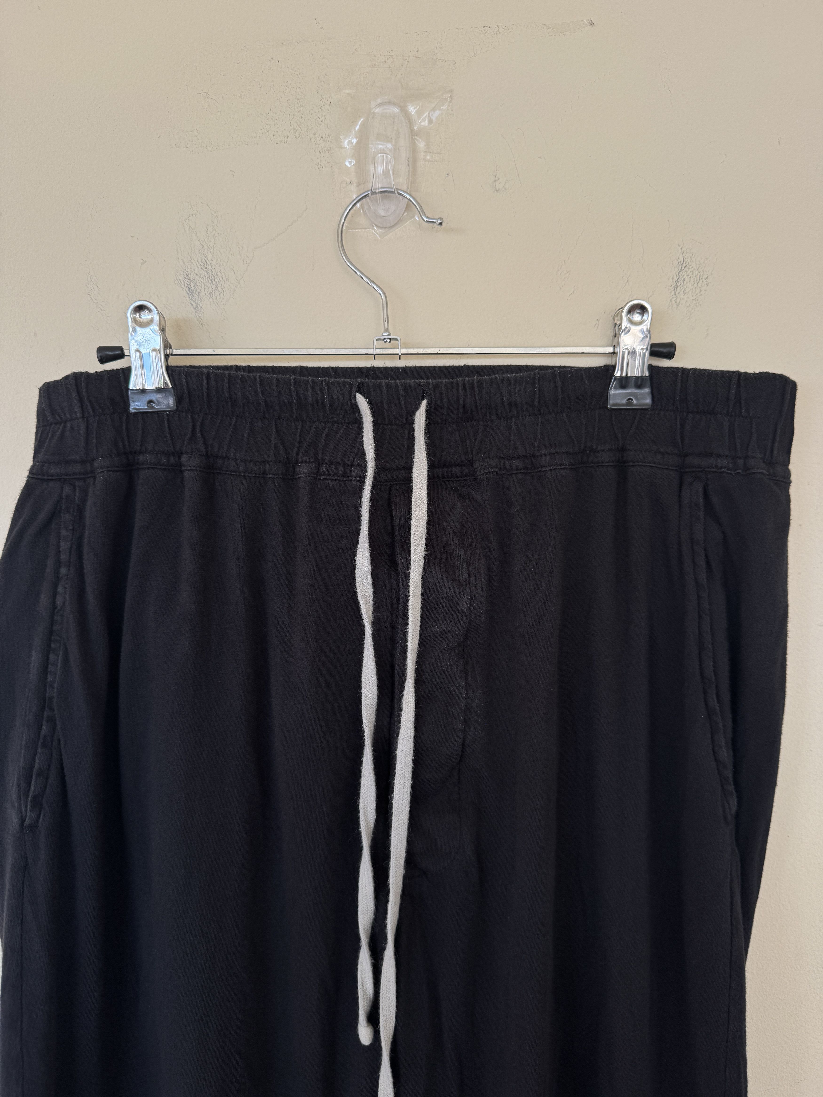 Rick Owens Drkshdw Rick Owens Black Lounge Pant Size US 32 / EU 48 - 3 Thumbnail