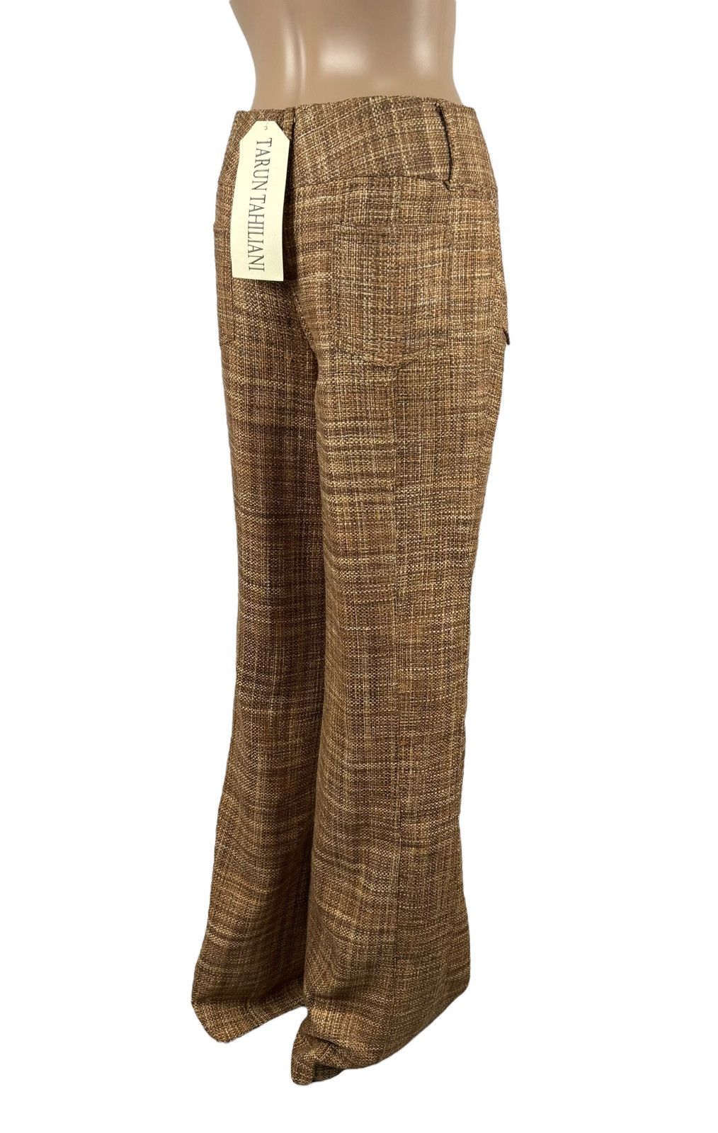 Other Tarun Tahiliani Cotton Pants Bootcut Knit size M Size 28" / US 6 / IT 42 - 6 Thumbnail
