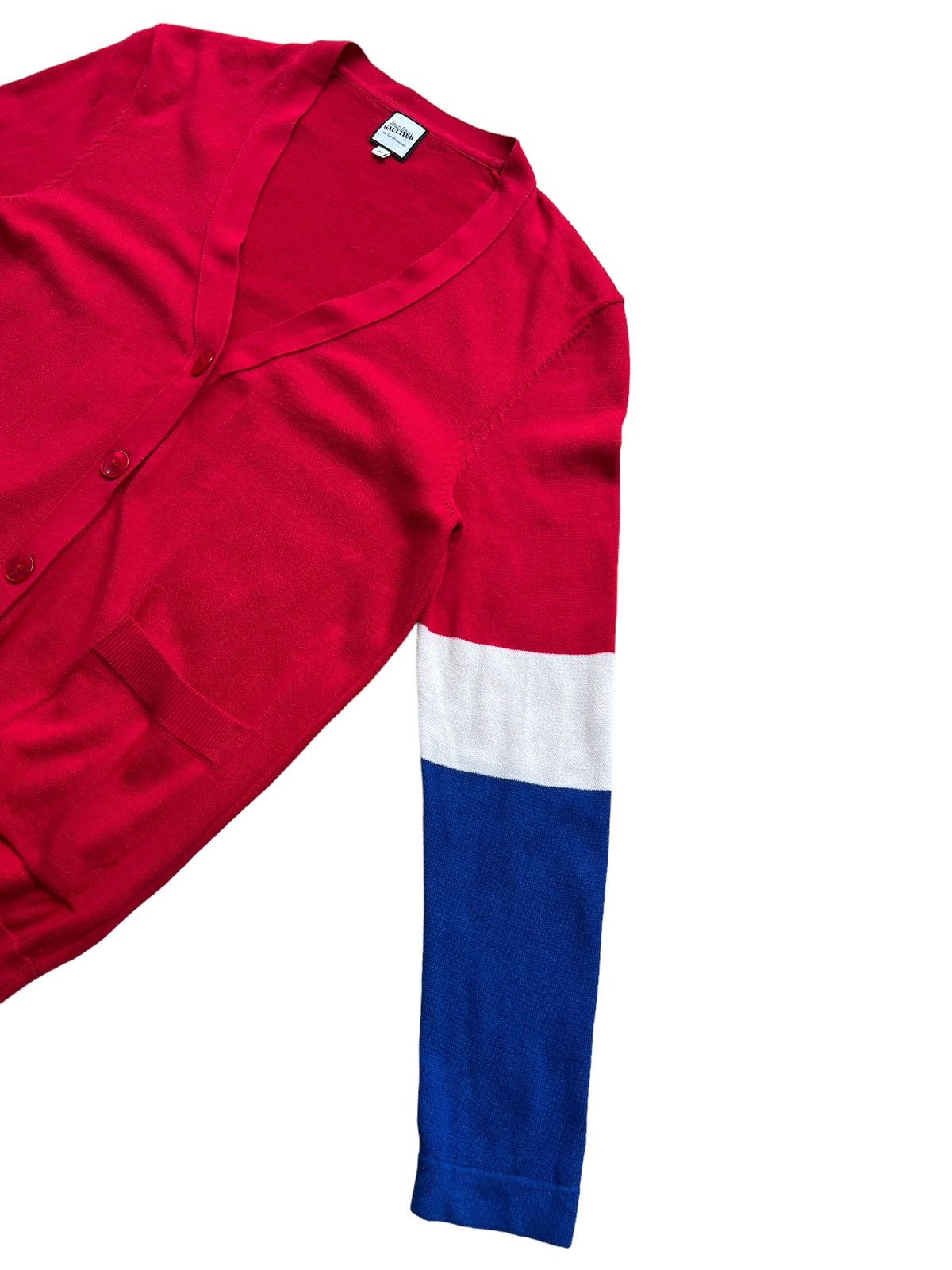 Jean Paul Gaultier Jean Paul Gaultier Tricolour Cardigan Size M / US 6-8 / IT 42-44 - 5 Thumbnail