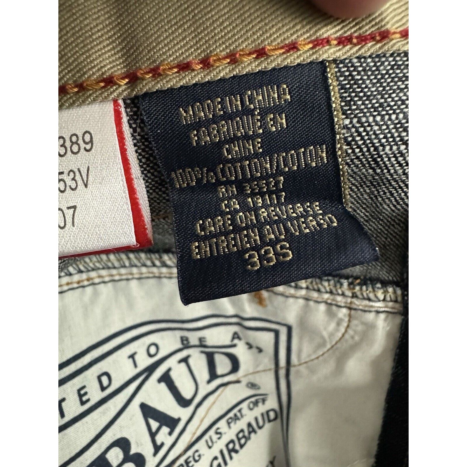 Vintage Deadstock 90s Baggy Marithe Francois Girbaud Men 33W X 30L Size US 33 - 4 Thumbnail