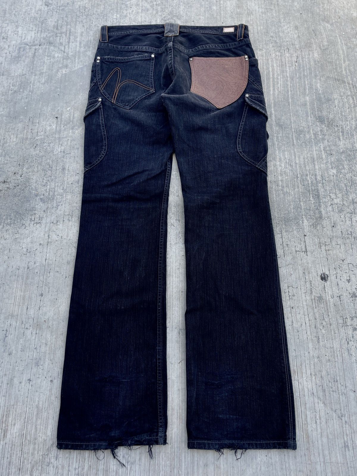 Obelisk 💥RARE💥2000s NICOLE CLUB FOR MEN COWHIDE BONDAGE PUNK ARCHIVE Size US 32 / EU 48 - 1 Thumbnail