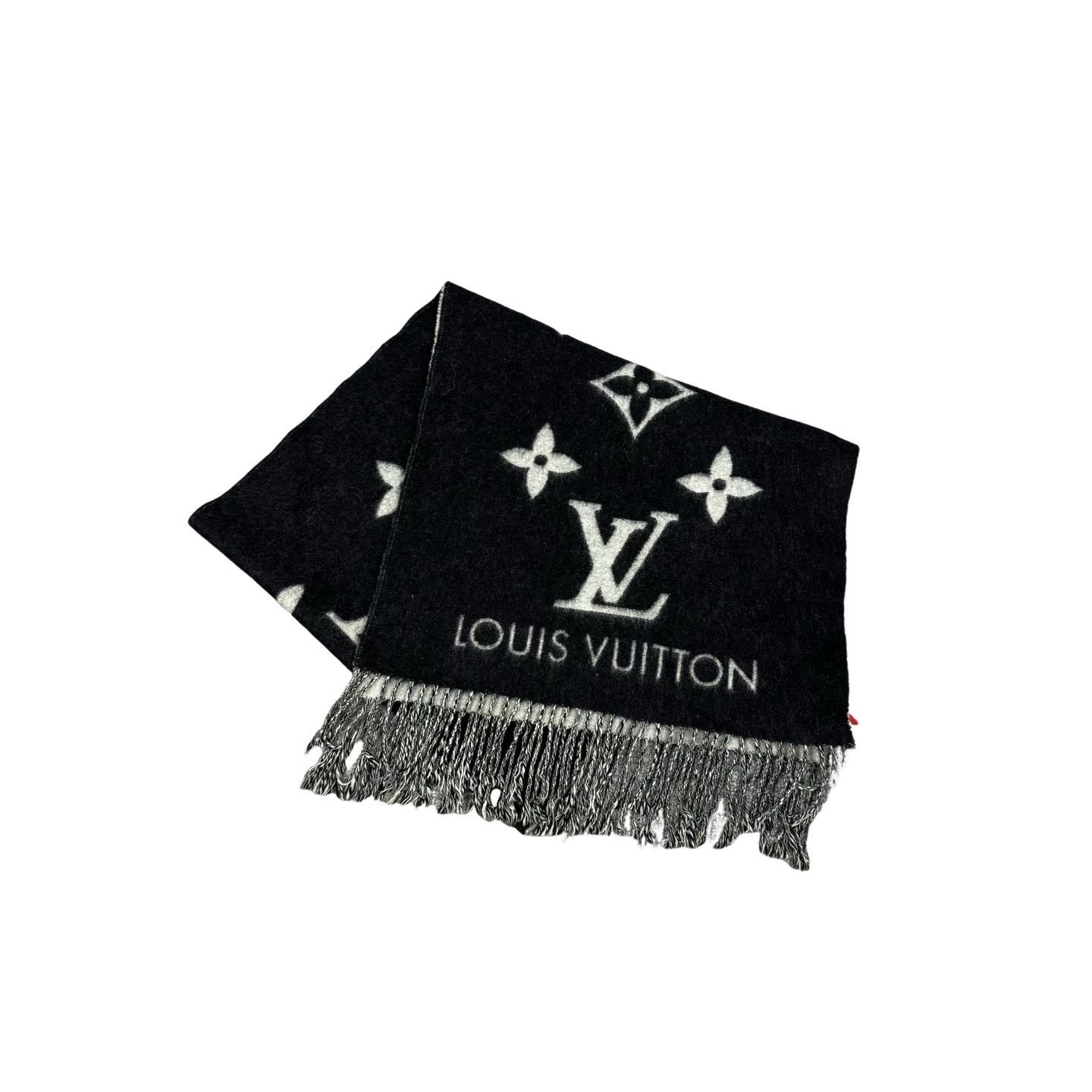 Louis Vuitton Louis Vuitton Monogram Cashmere Scarf ONE SIZE Size ONE SIZE - 1 Thumbnail