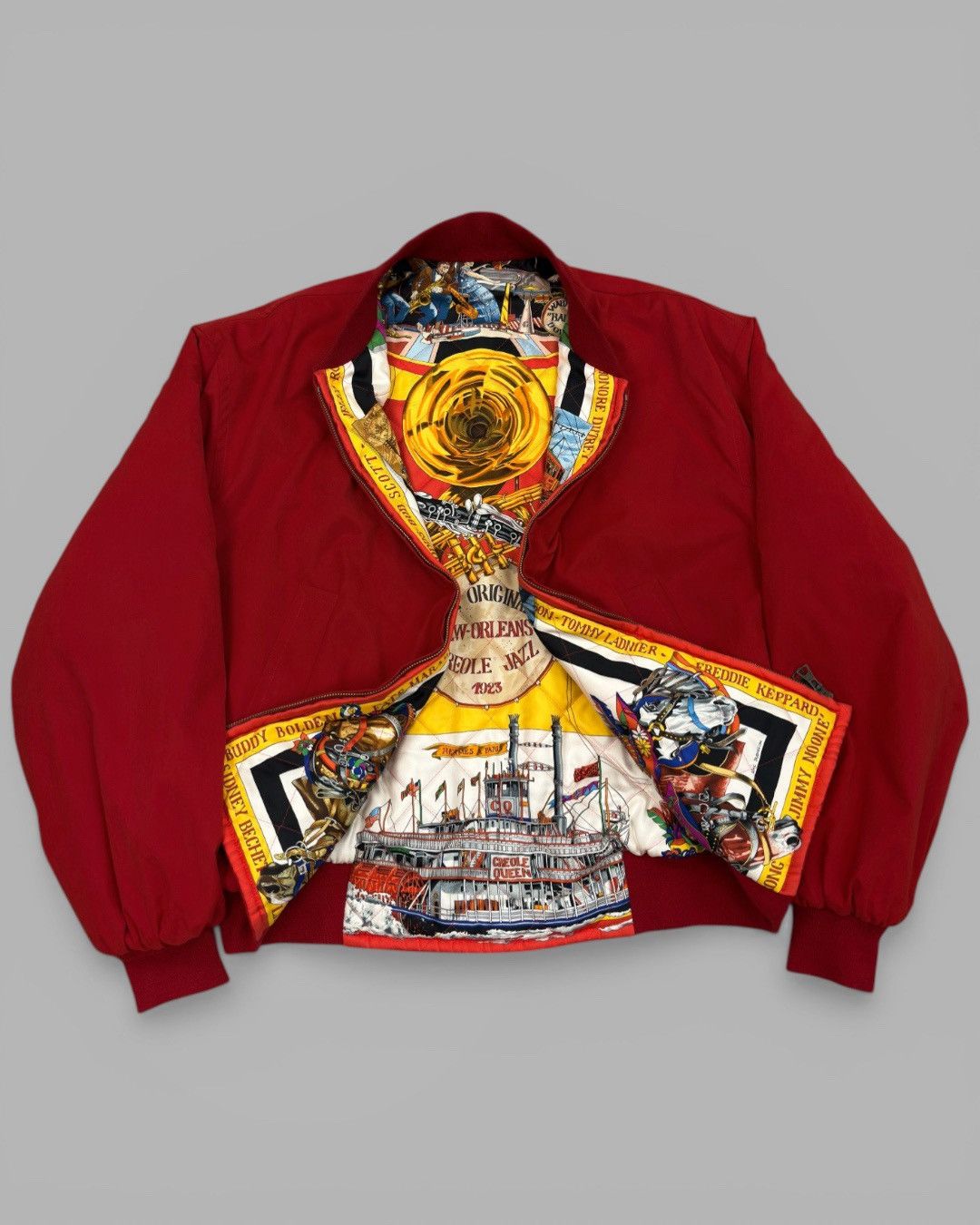 Hermes 1996-1997 Hermès «The Original New-Orleans Jazz 1923” Size US L / EU 52-54 / 3 - 3 Thumbnail