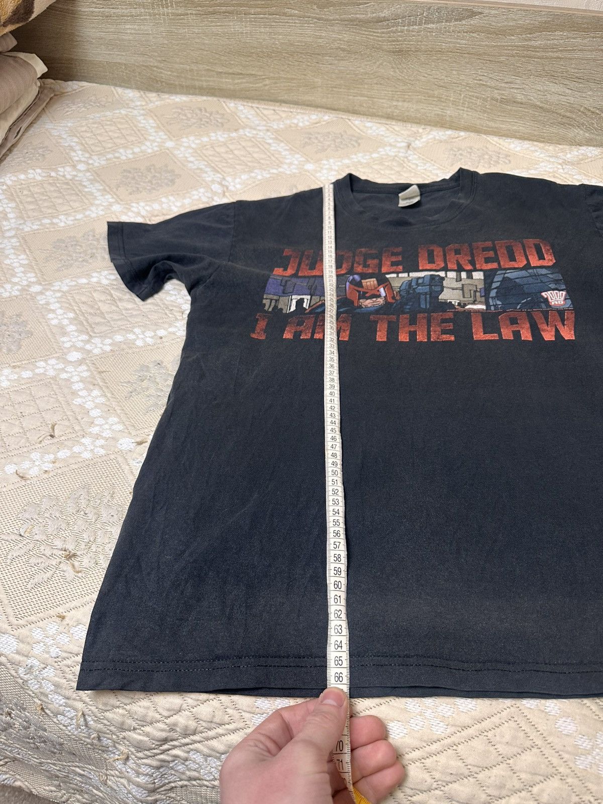 Vintage 🔥 JUDGE DREDD Vintage Cartoon Movie T Shirt Tee USA Anime Size US L / EU 52-54 / 3 - 10 Thumbnail